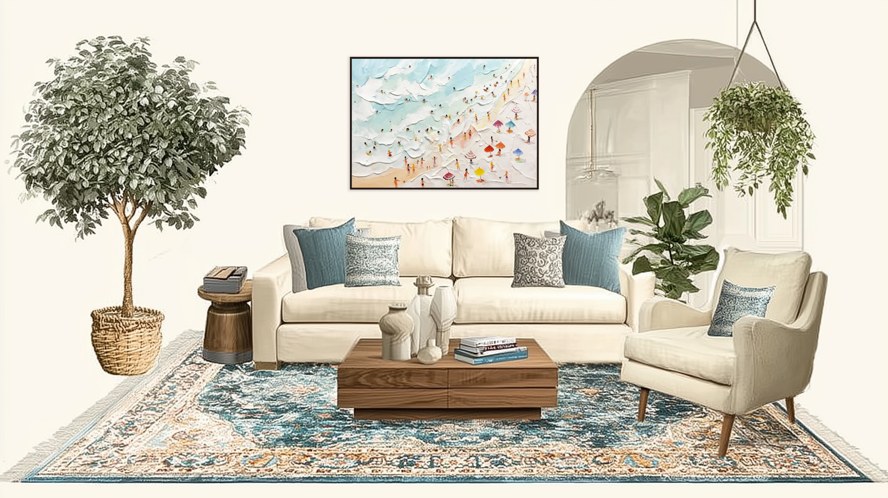 Summer Artistry Unveiled: Celebrating Waves, Colors, and Serenity with MesonArt Oil Paintings