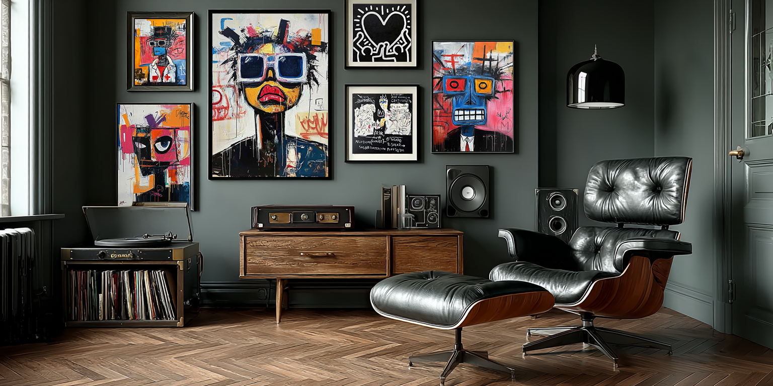 Rock Canvas Chronicles: Home Design Tips with Music Pop Art