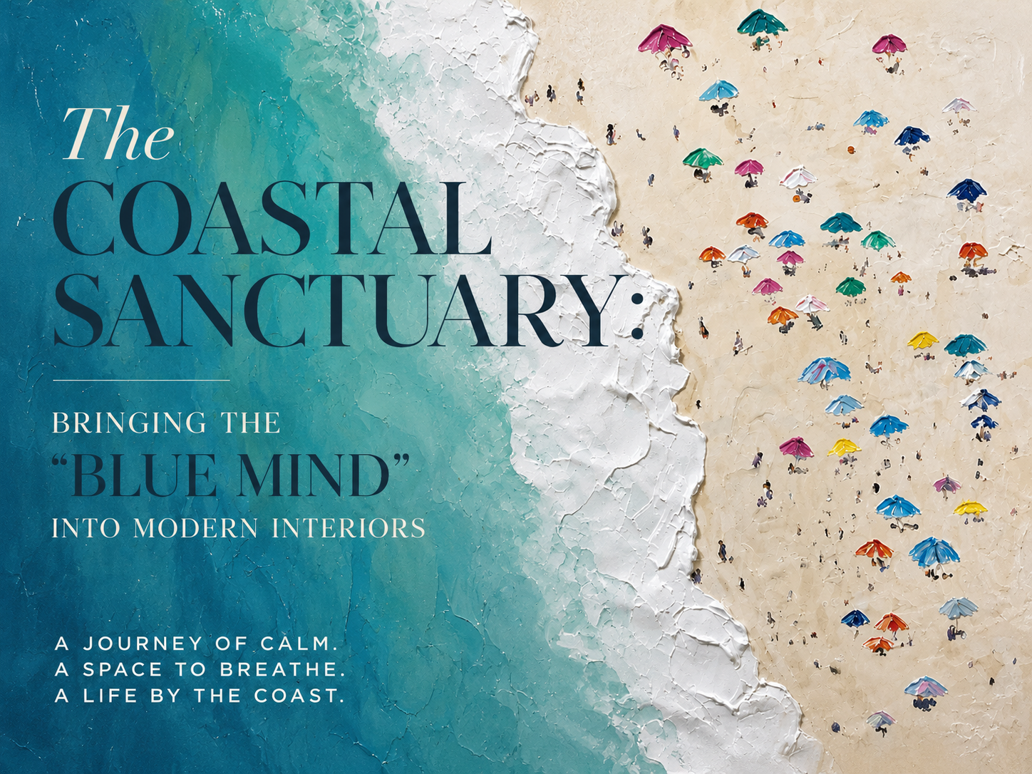 The Coastal Sanctuary: Bringing the "Blue Mind" into Modern Interiors