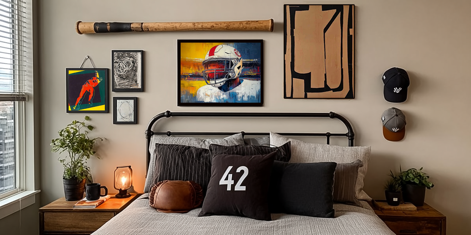 5 Strategies to Energize Your Home with Sports-Themed Pop Art