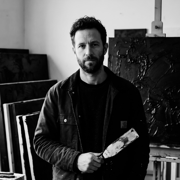 Elias Thorne: The Master of Black Impasto Texture Art