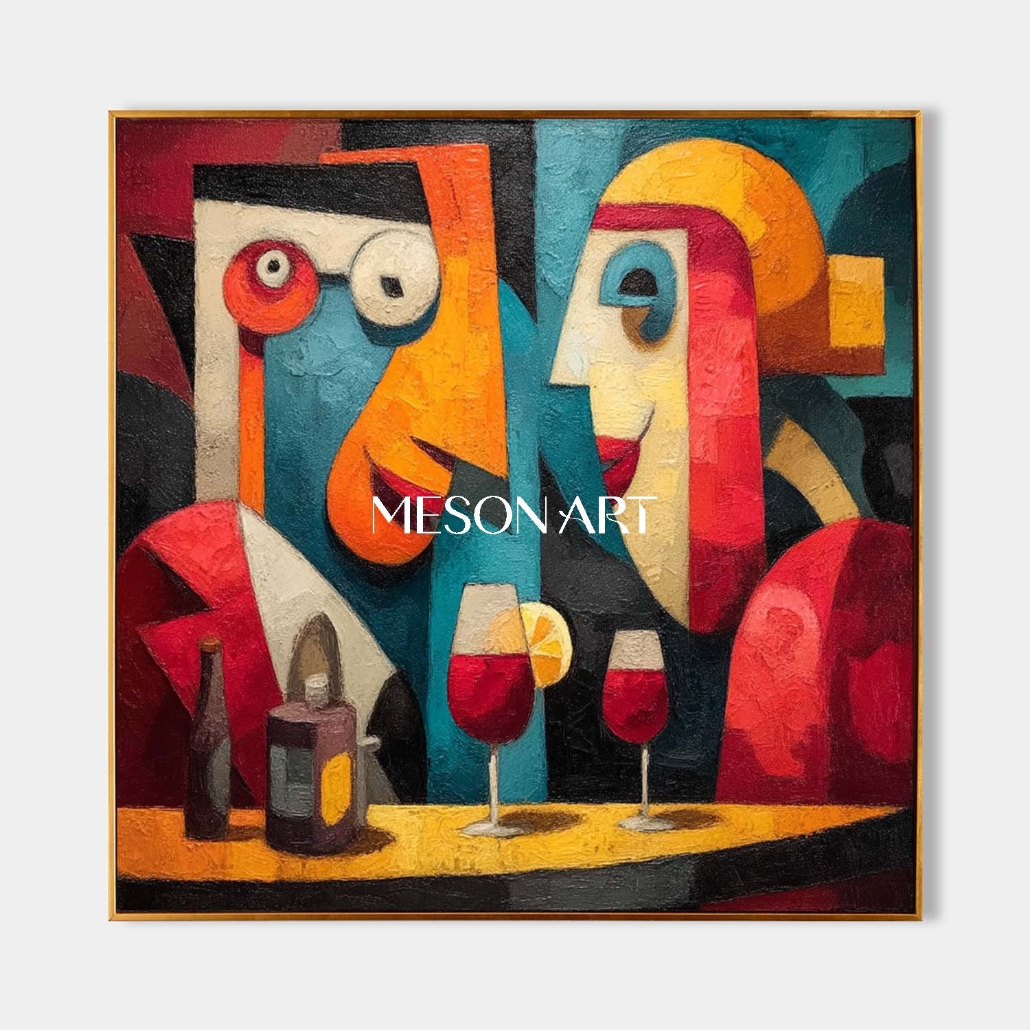 Shop Colorful Pop Art Abstract Painting for Living Room or Office