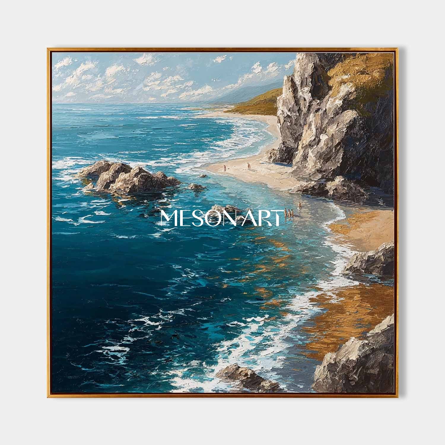 Buy Beach Wall Art Online Modern Beach Canvas Art Coastal Living Room Decor Ocean Wall Art