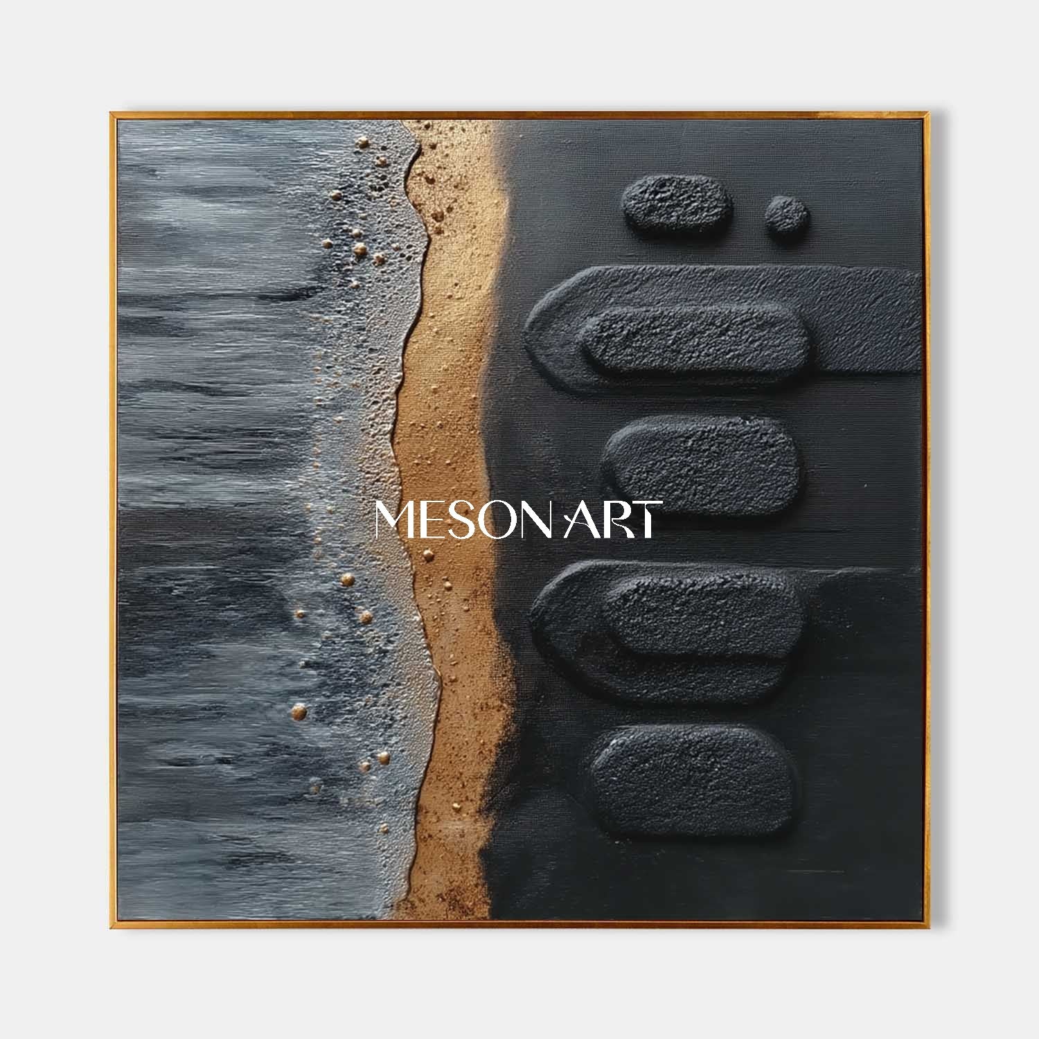 Order Custom Minimalist Abstract Painting for Living Room or Lounge