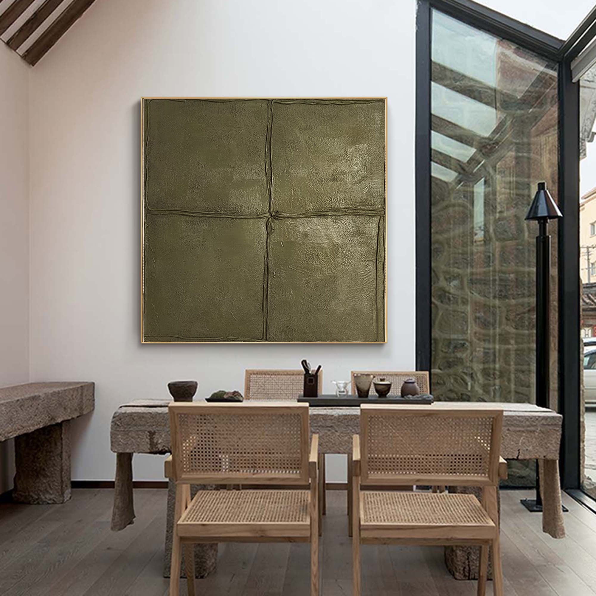 Brown Abstract Texture Art Brown Canvas Art For Sale Wabi Sabi Wall Art Brown Minimalist Painting