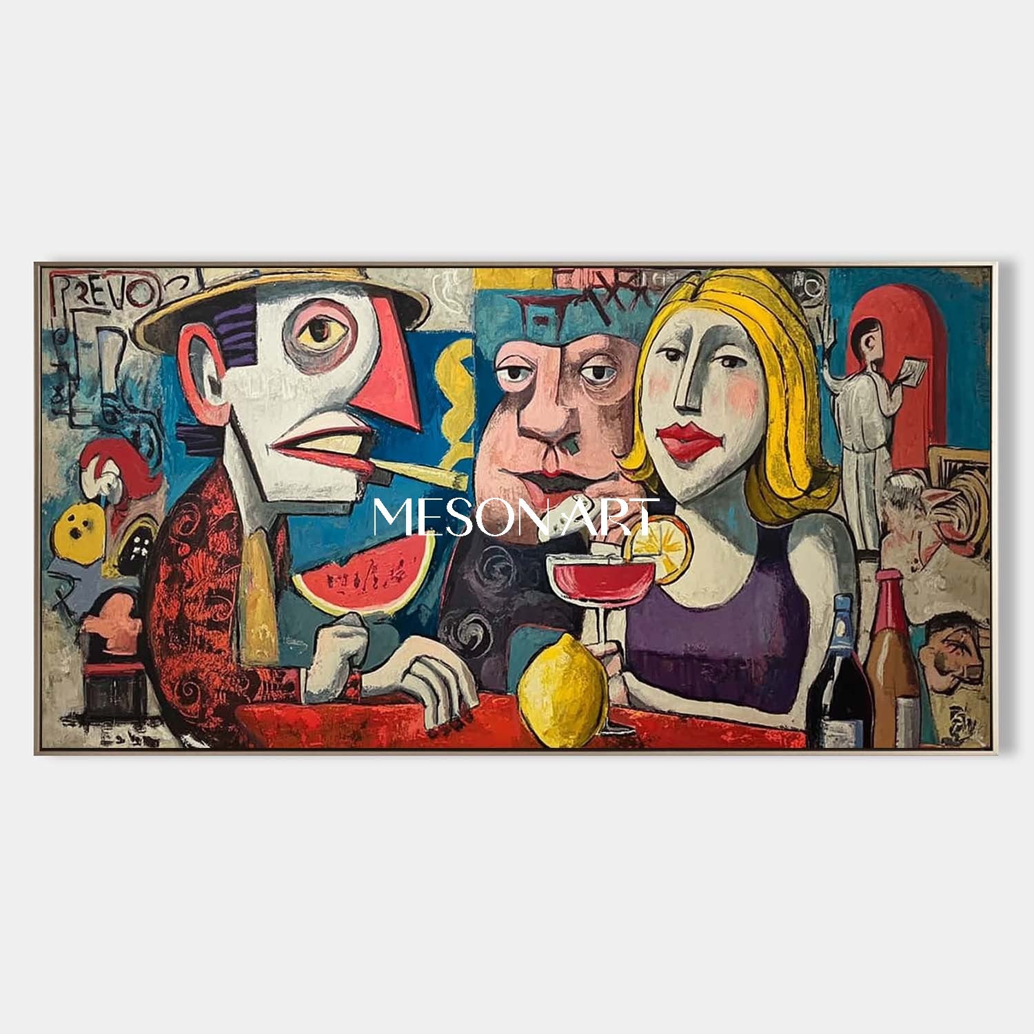 Buy Large Contemporary Abstract Pop Art for Home or Office Wall Décor