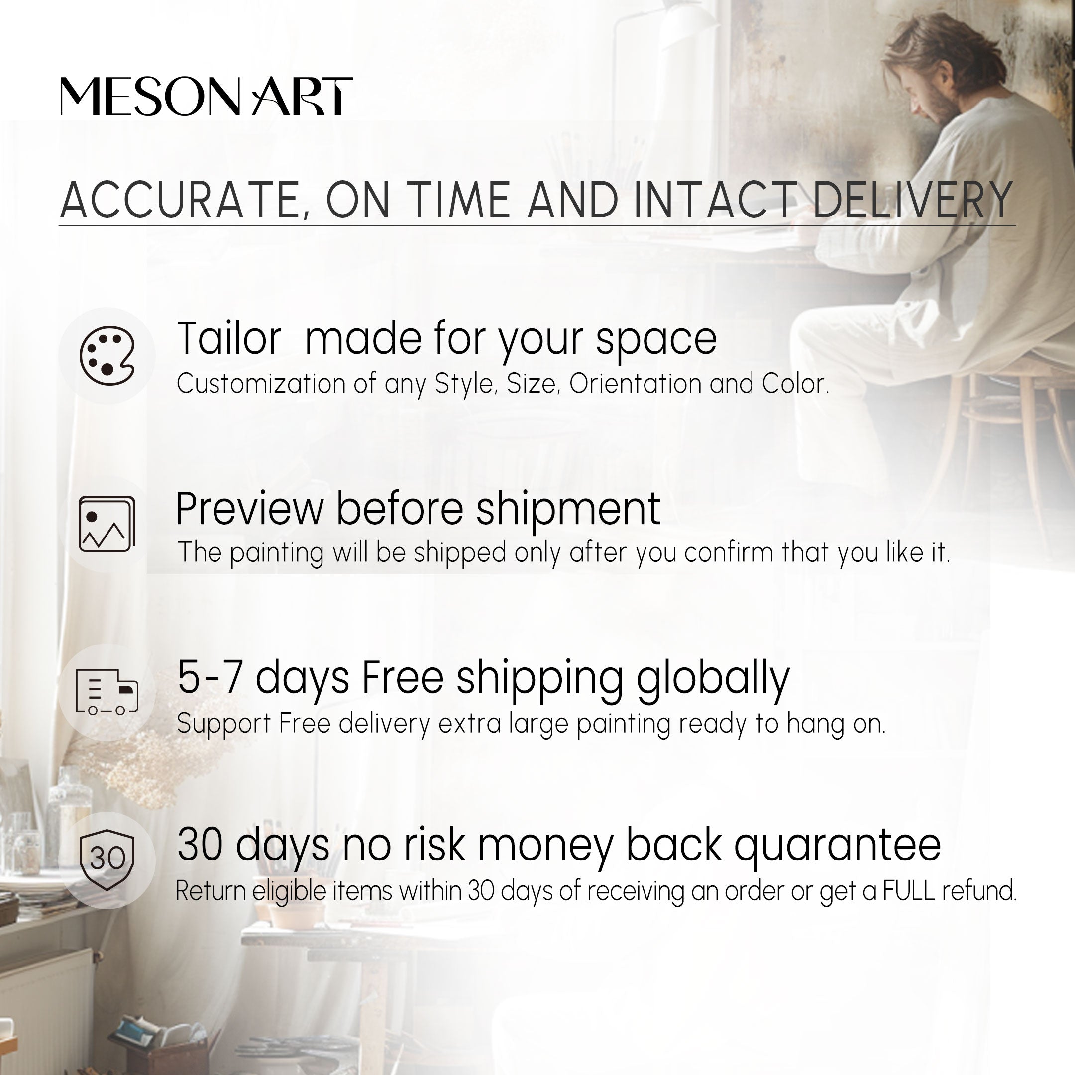 Plaster Art Texure Painting #SG591