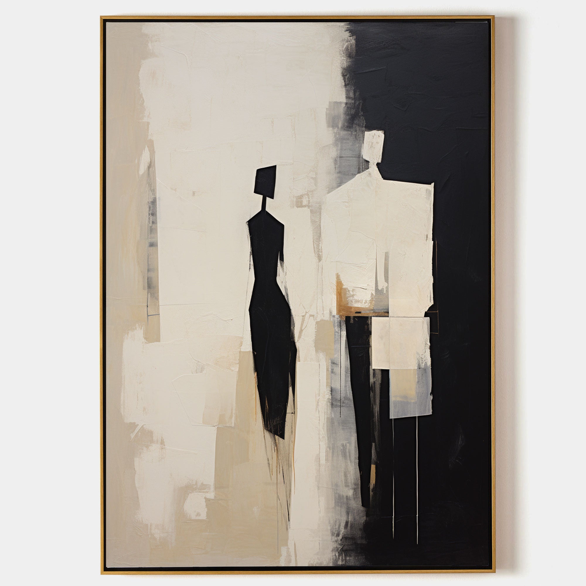 Simple Minimalist Abstract Wall Decor Inspiration photo