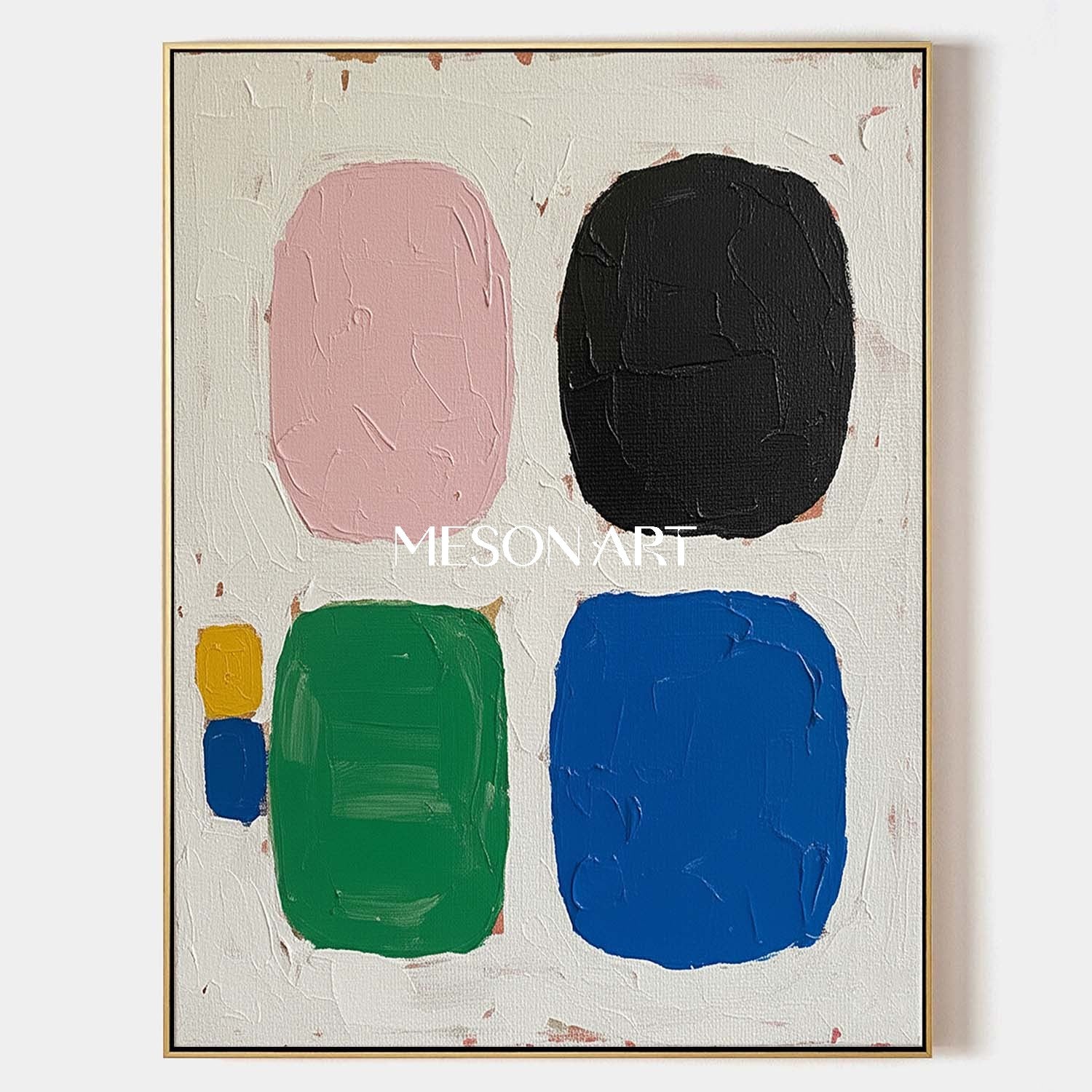 Modern Abstract Canvas Minimalist Colorful Painting Hallway On Sale