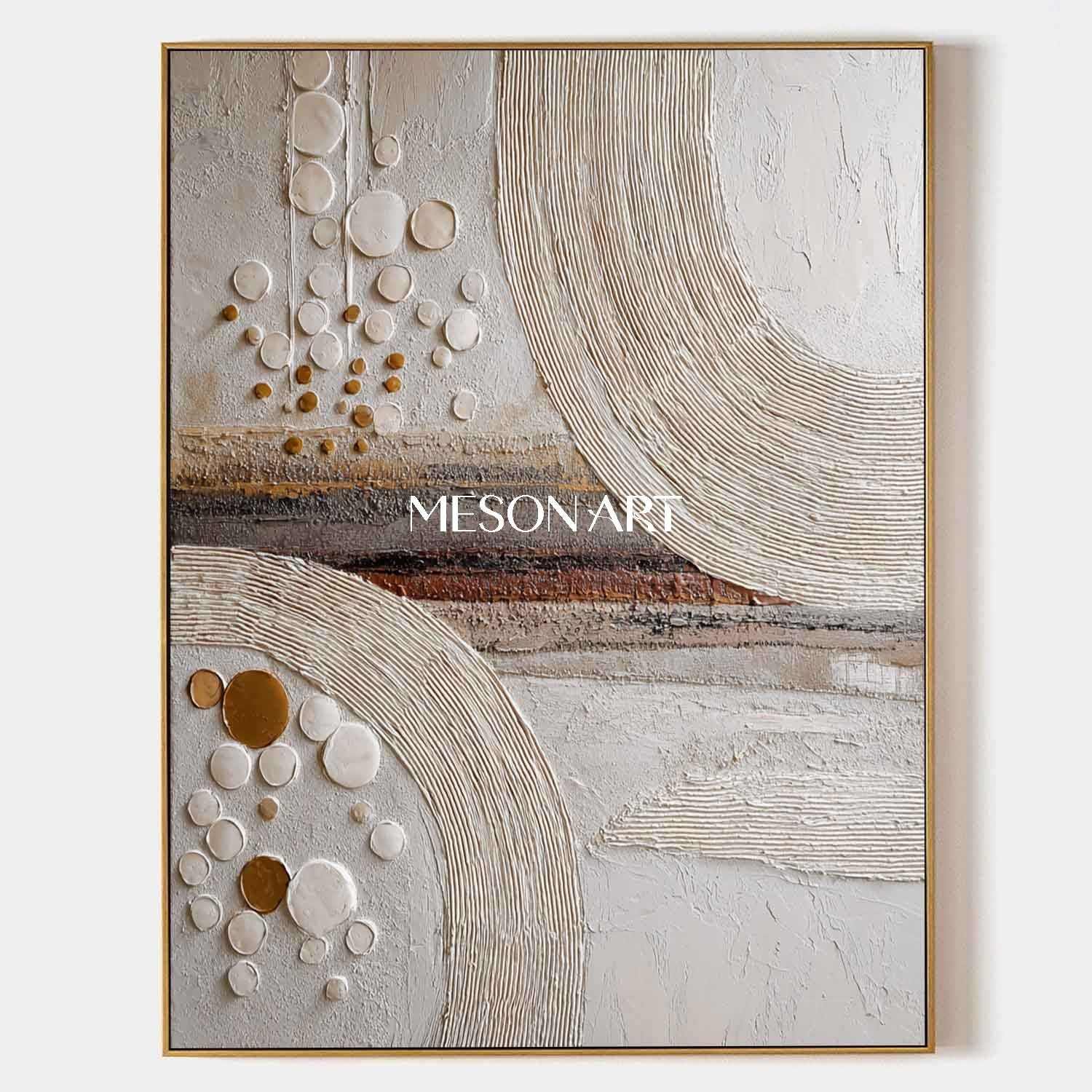 Abstract Bohemian Art for Bedroom Handmade Boho Art Canvas Vibrant Bohemian Art Decor