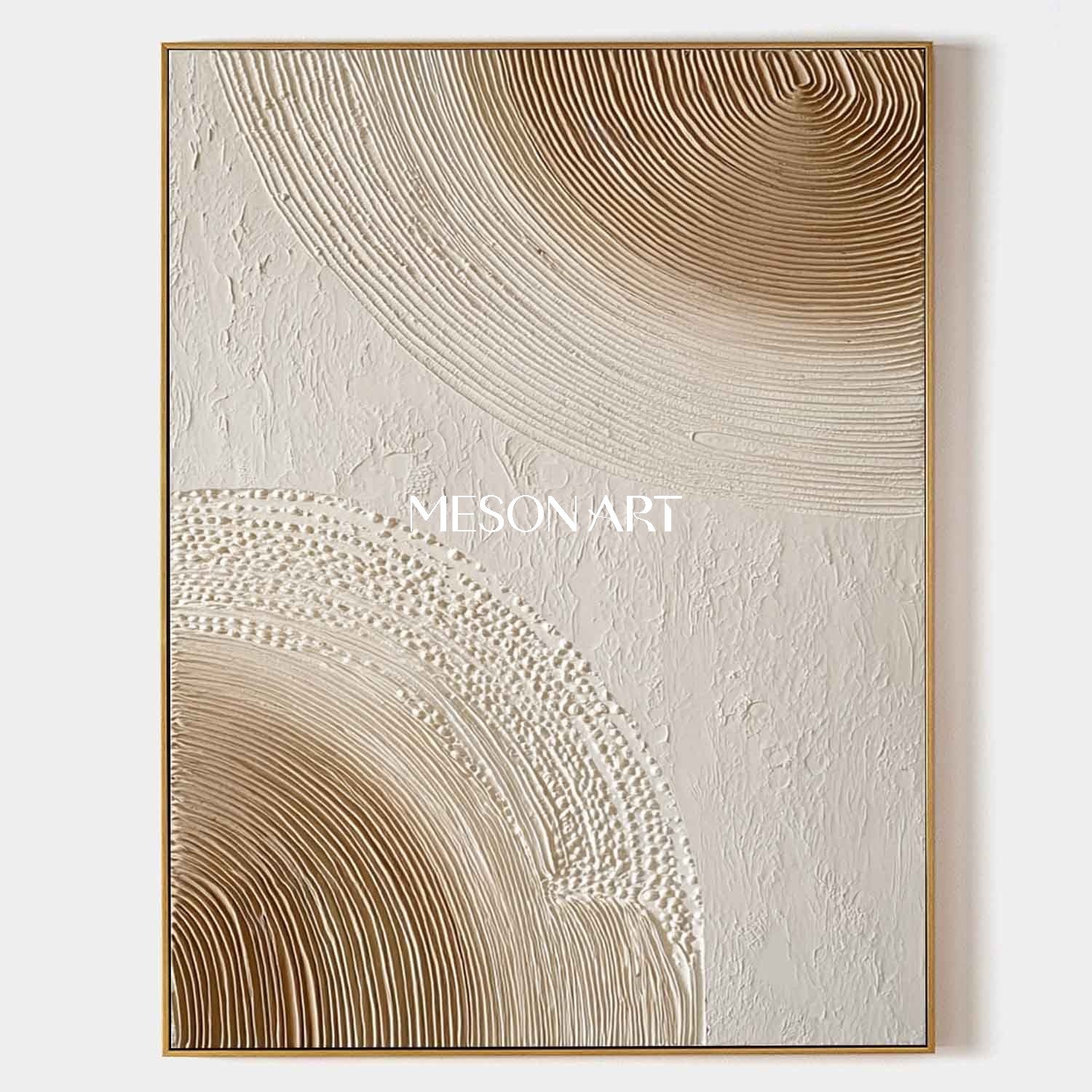 Textured Boho Canvas Art for Home Large Abstract Bohemian Canvas Art