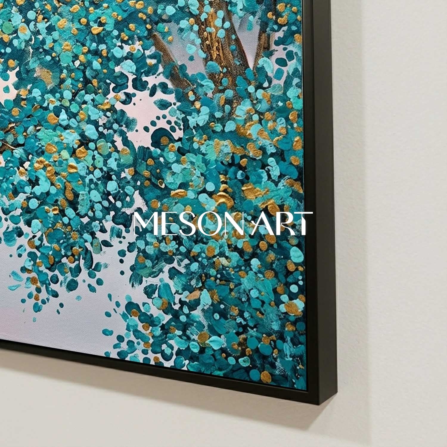 Contemporary Cubist Abstract Painting With Geometric Shapes And Neutral Tones For Modern Home Decor