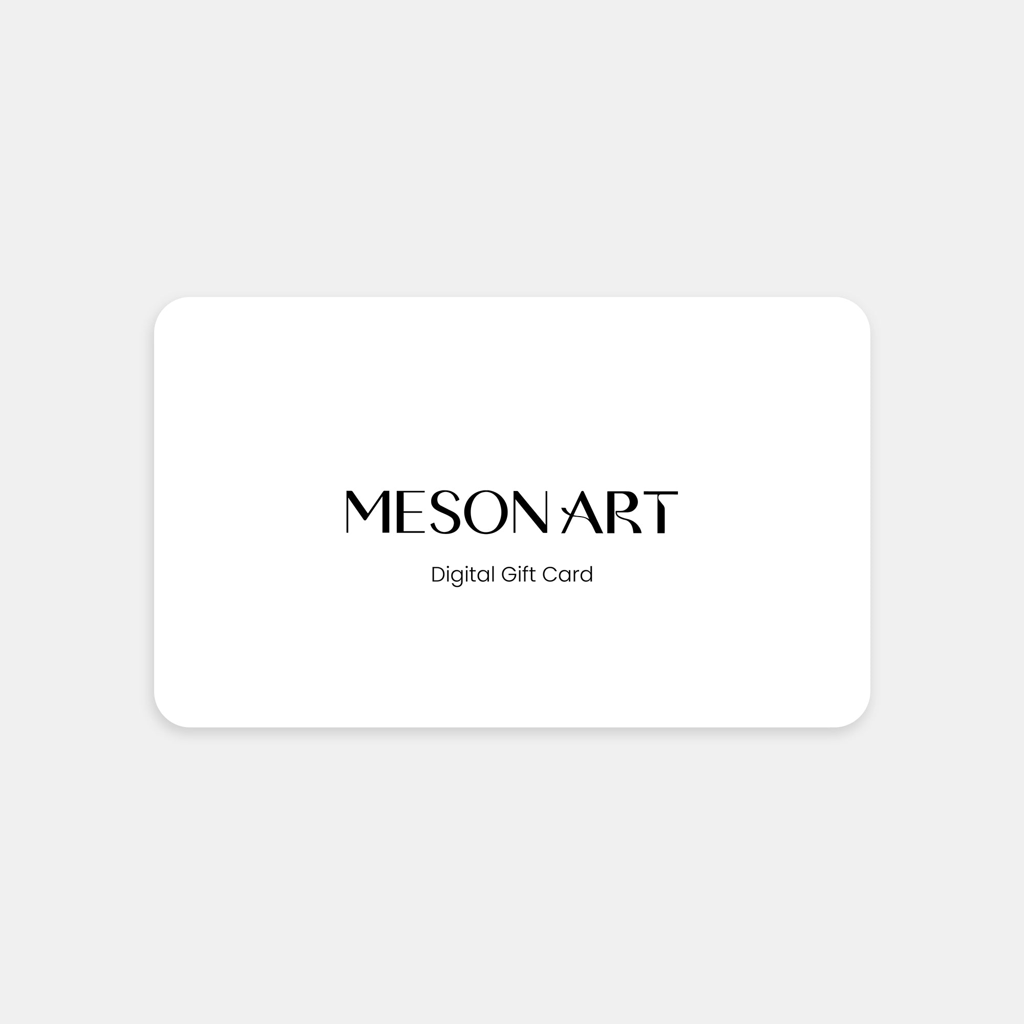 Meson Art Gift Card