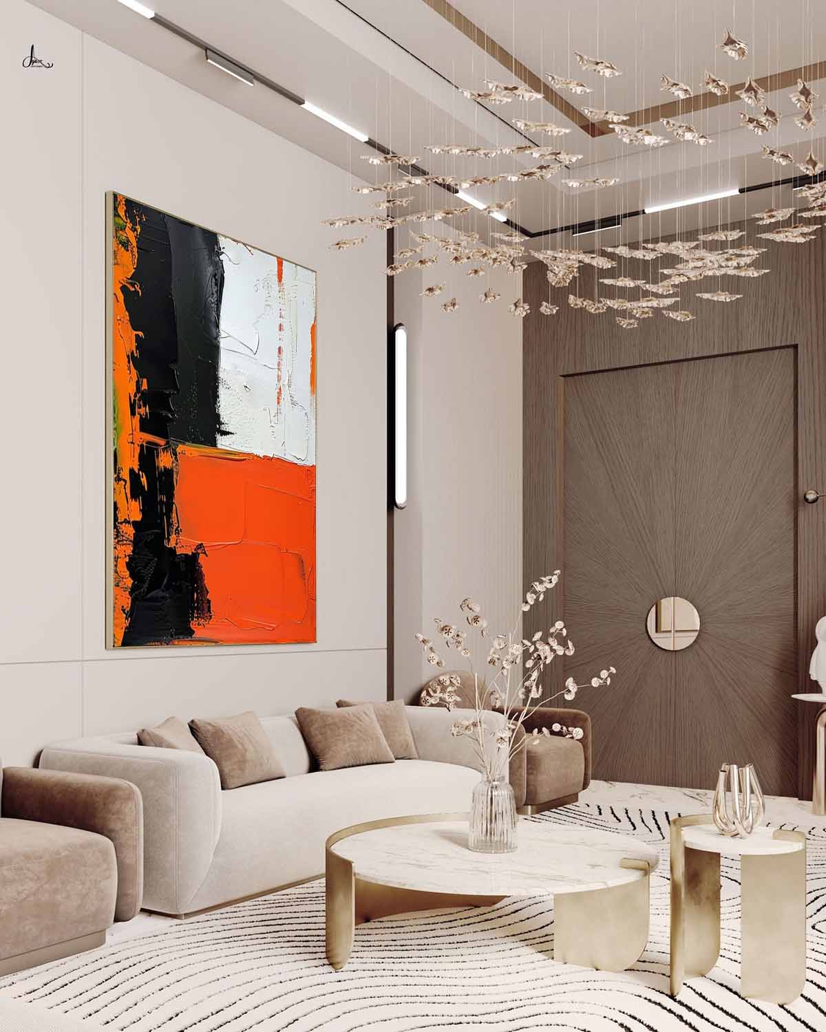 Large White and Black Texture Painting White and Black Abstract Art for Sale White and Black Canvas Wall Art