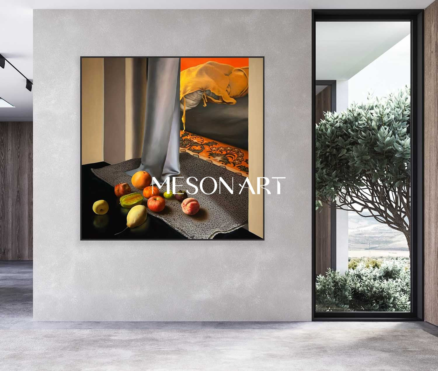 Hyperrealism Fruit Still Life Painting Hyperrealism Fruit Still Life Canvas Art Fruit Still Life Wall Art