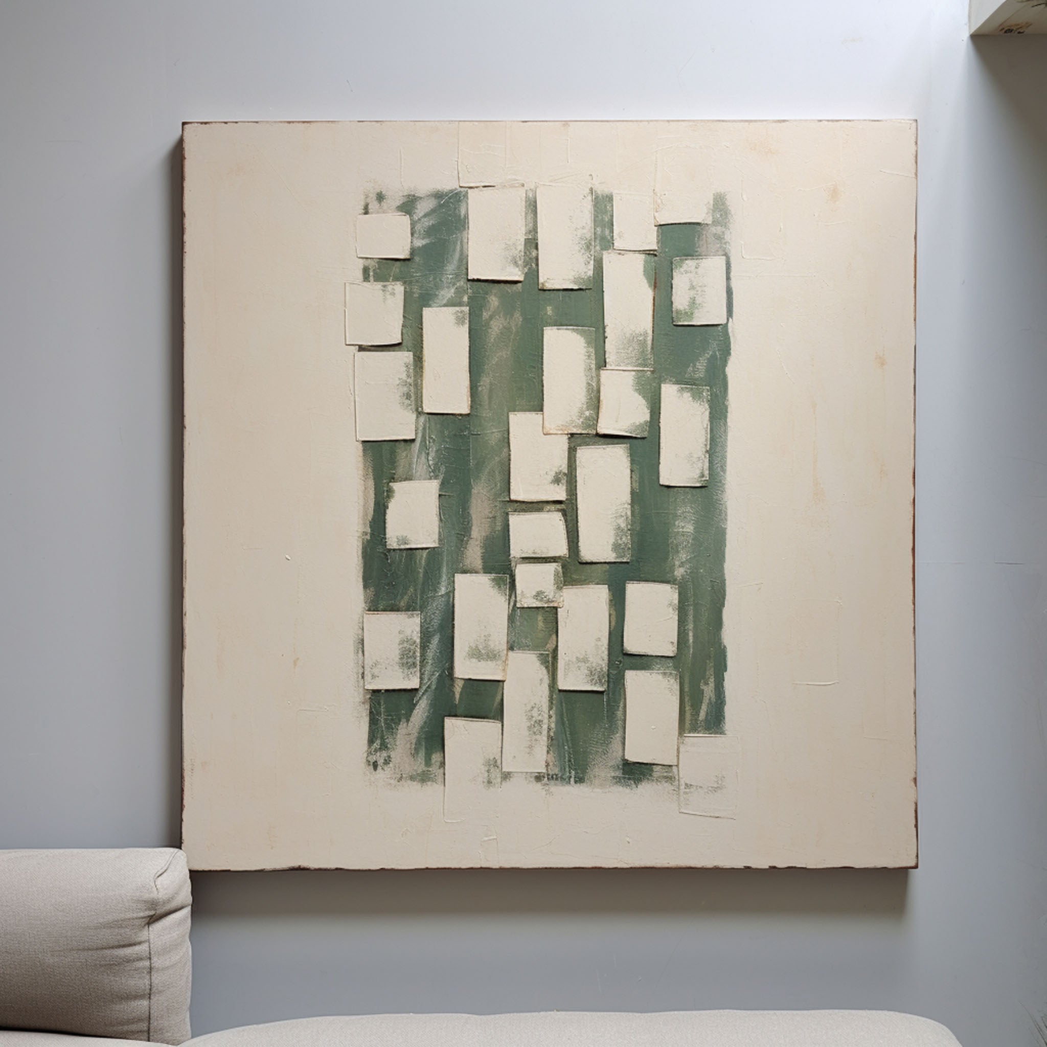 Wabi Sabi Art Canvas Beige Minimalist Texture Wall Art Beige Abstract Texture Canvas Oil Painting