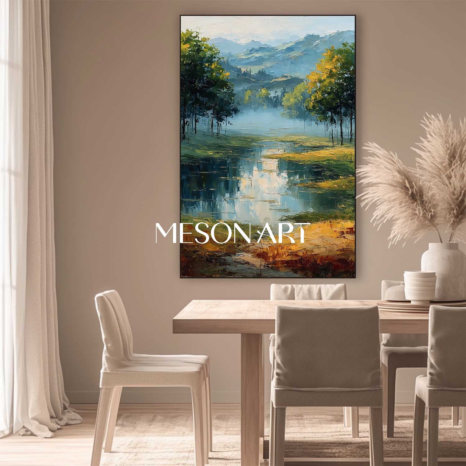 Buy Large Fall Landscape Canvas – Ideal for Contemporary Home Decor