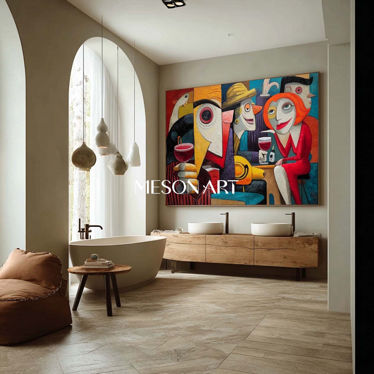 Colorful Pop Art Abstract Painting for Sale Online with Free Shipping