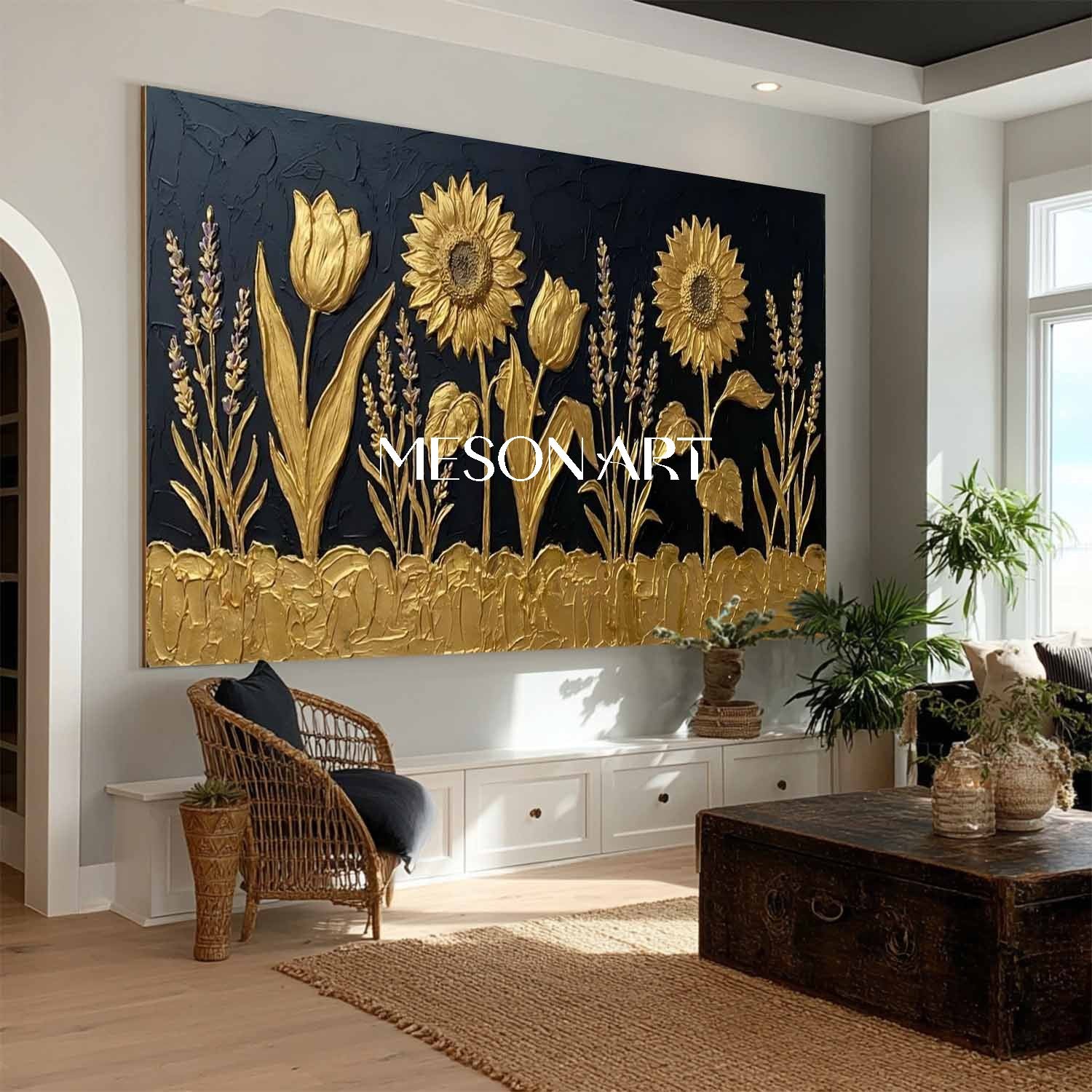 Plaster Art Texure Painting #SG591