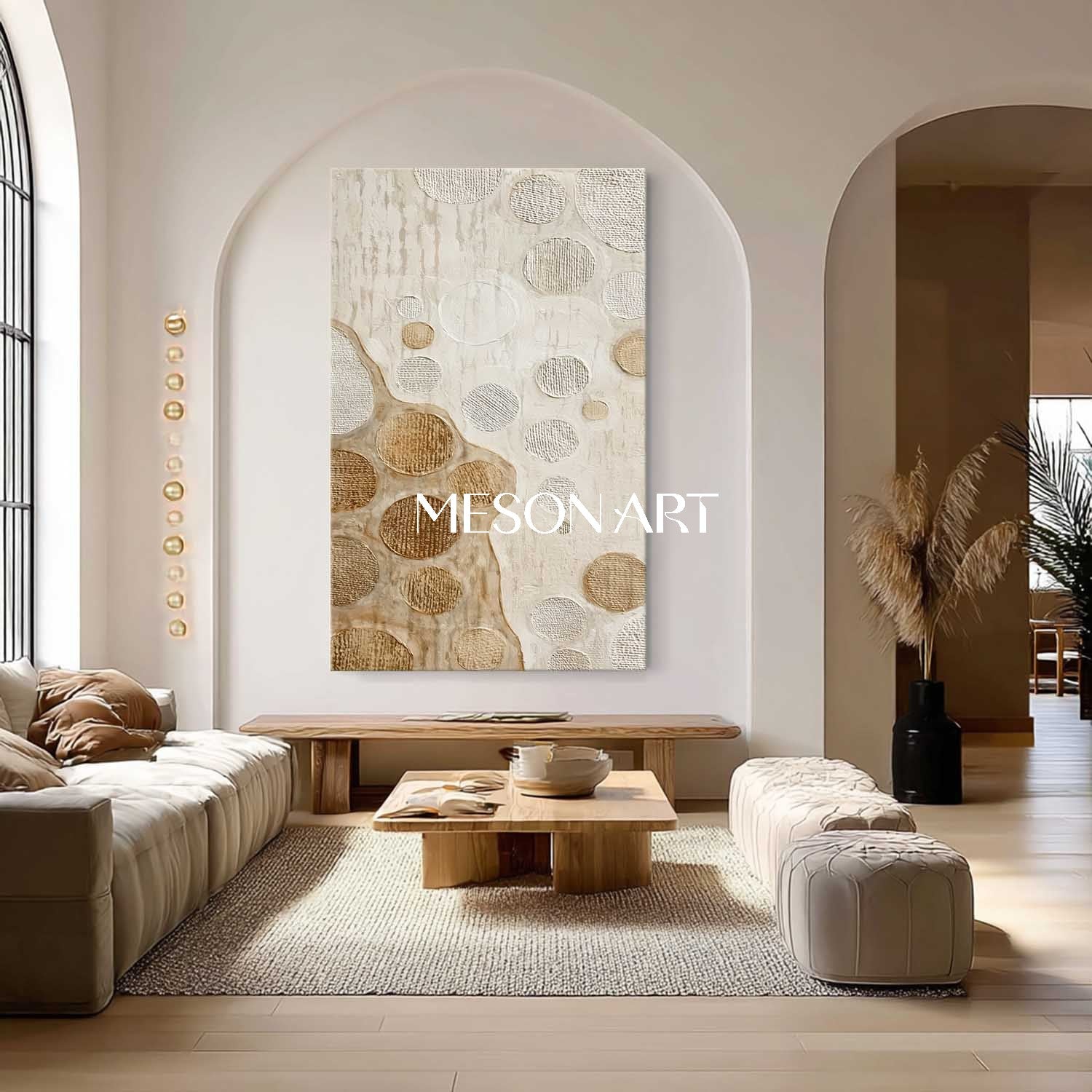 Large Bohemian Canvas Art – Perfect for Living Room Walls