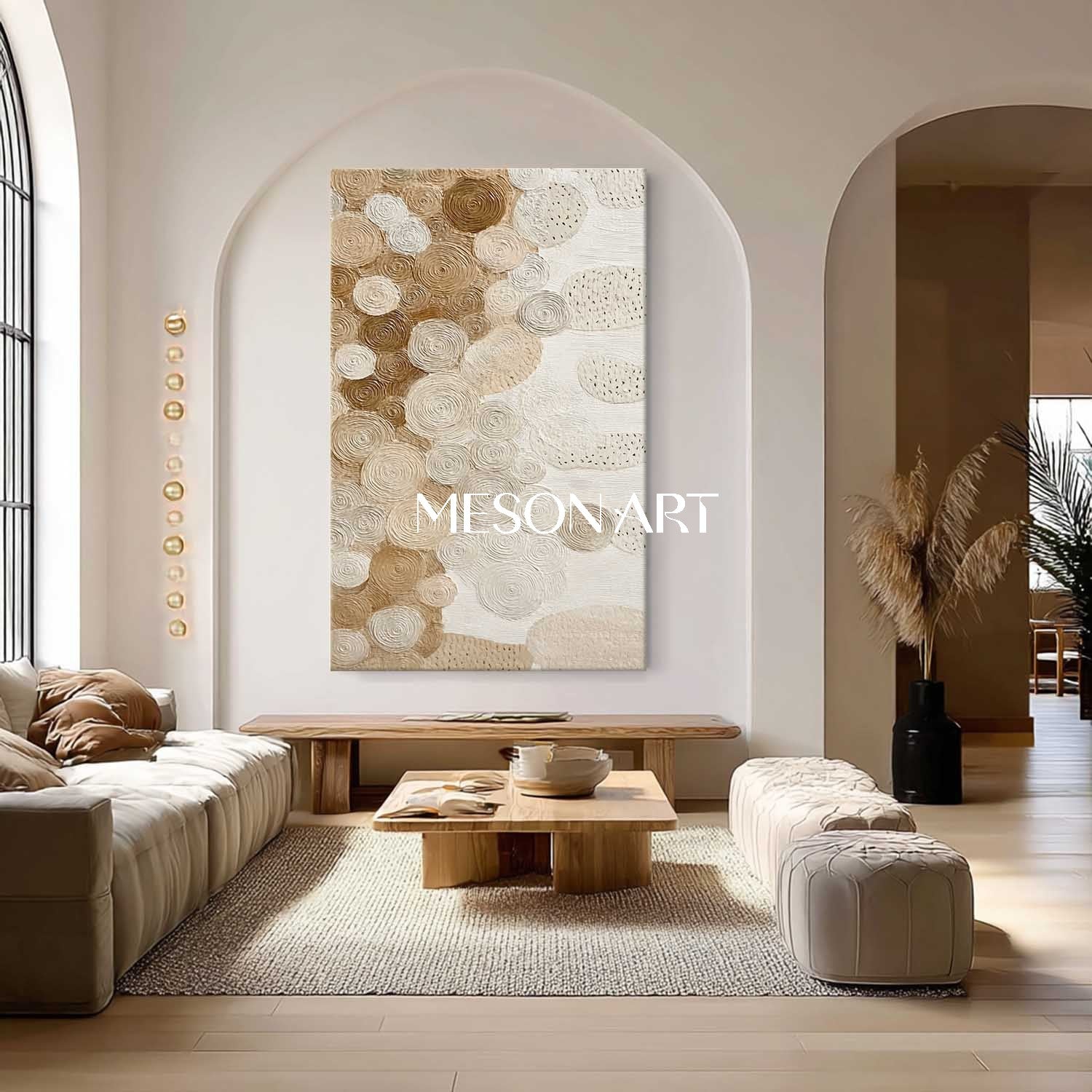 Shop Bohemian Oil Art – Unique Textured Paintings for Your Walls