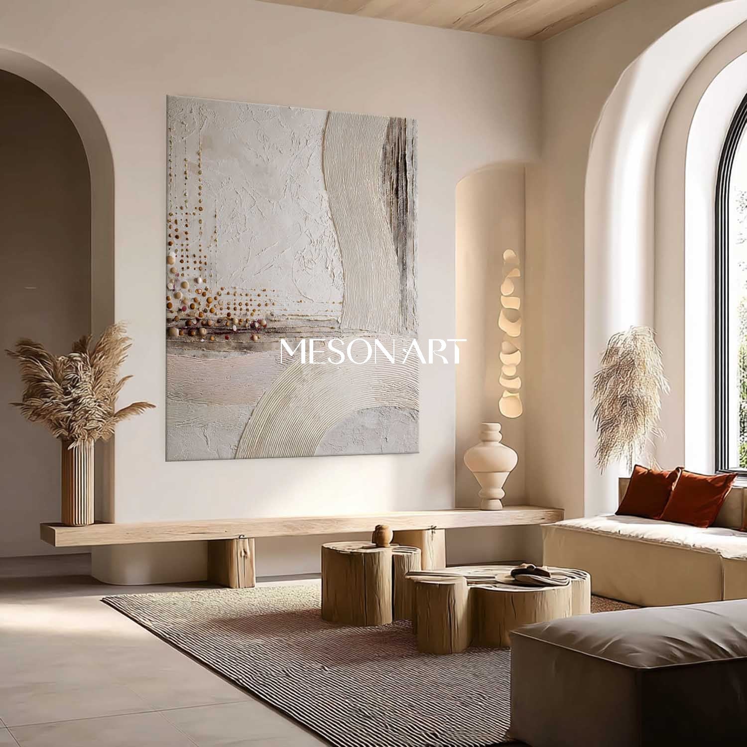 Bohemian Canvas Art for Sale – Textured Wall Art in Various Sizes