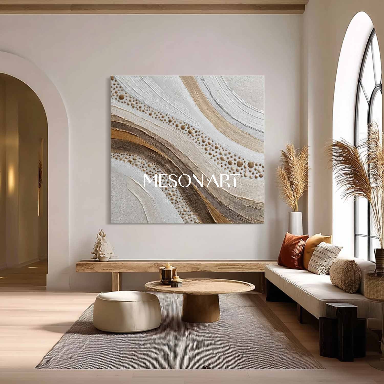 Shop Unique Boho Art – Colorful and Textured Canvas for Modern Homes