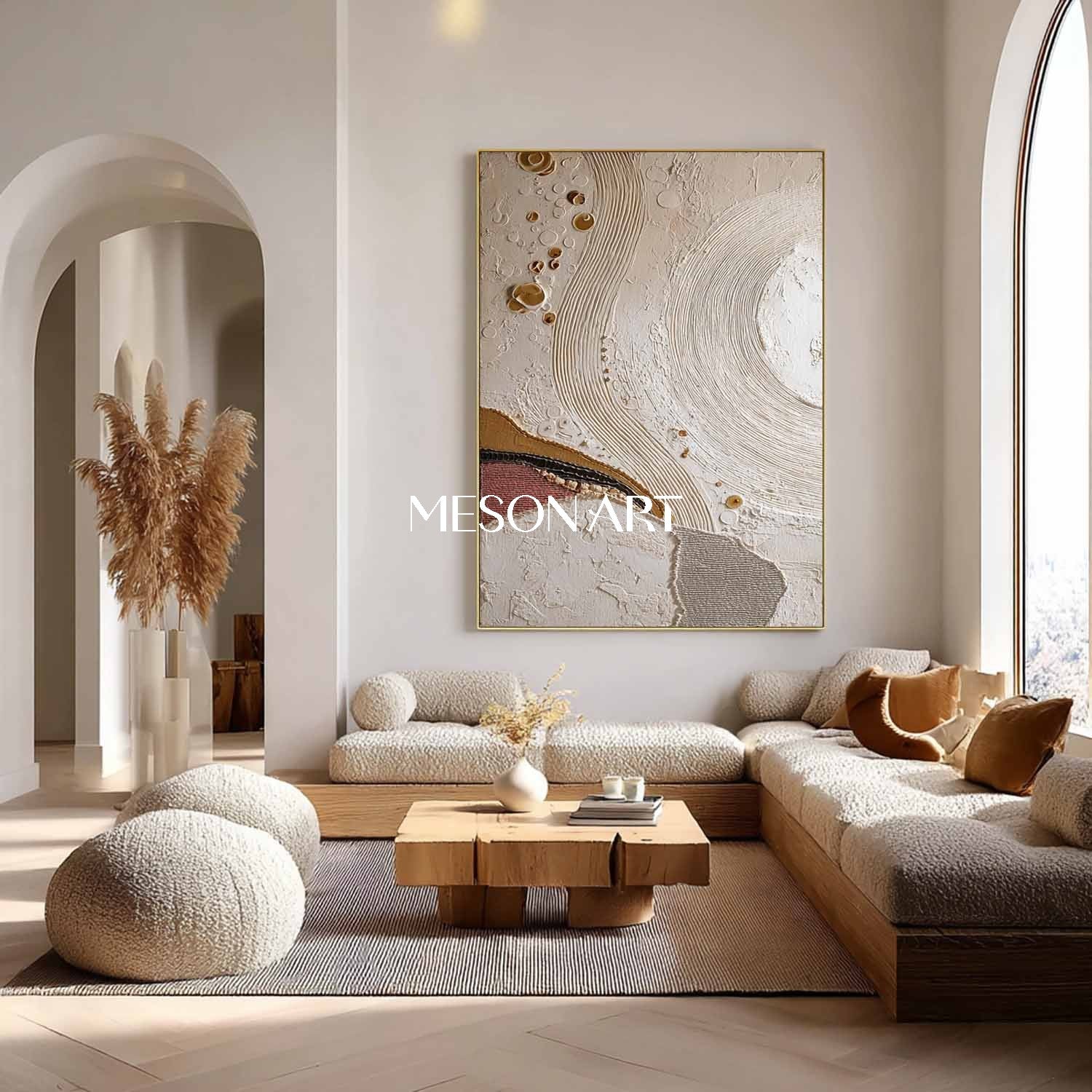 Boho Style Wall Art for Modern Homes Minimalist Bohemian Art for Walls