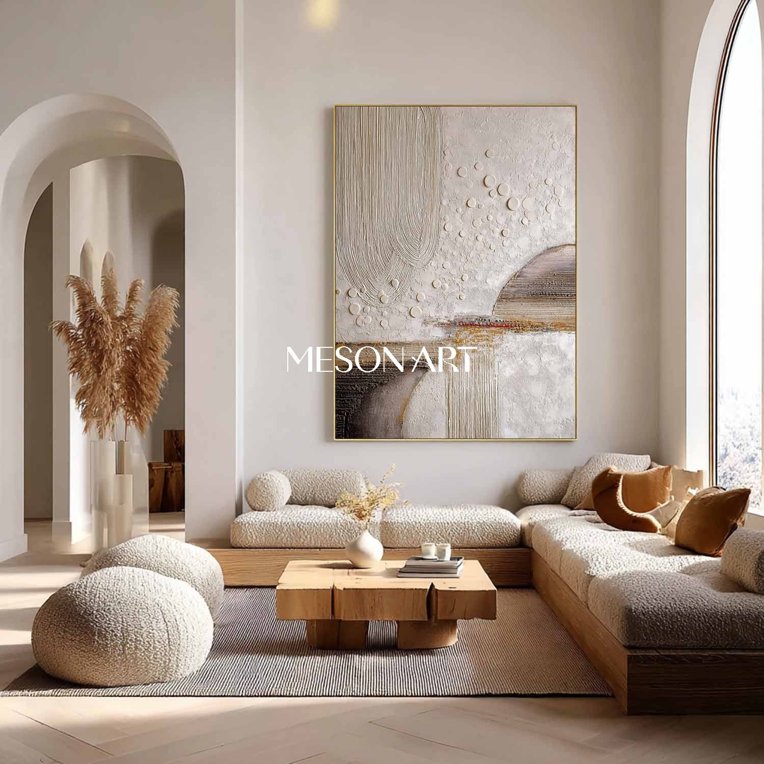 Large Bohemian Wall Art for Sale – Stunning Canvas for Modern Interiors