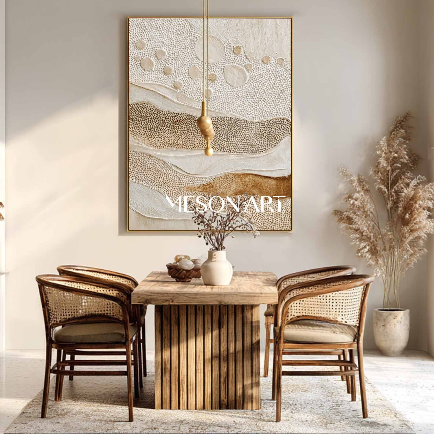 Buy Bohemian Art Hangings – Colorful Textured Canvas for Home