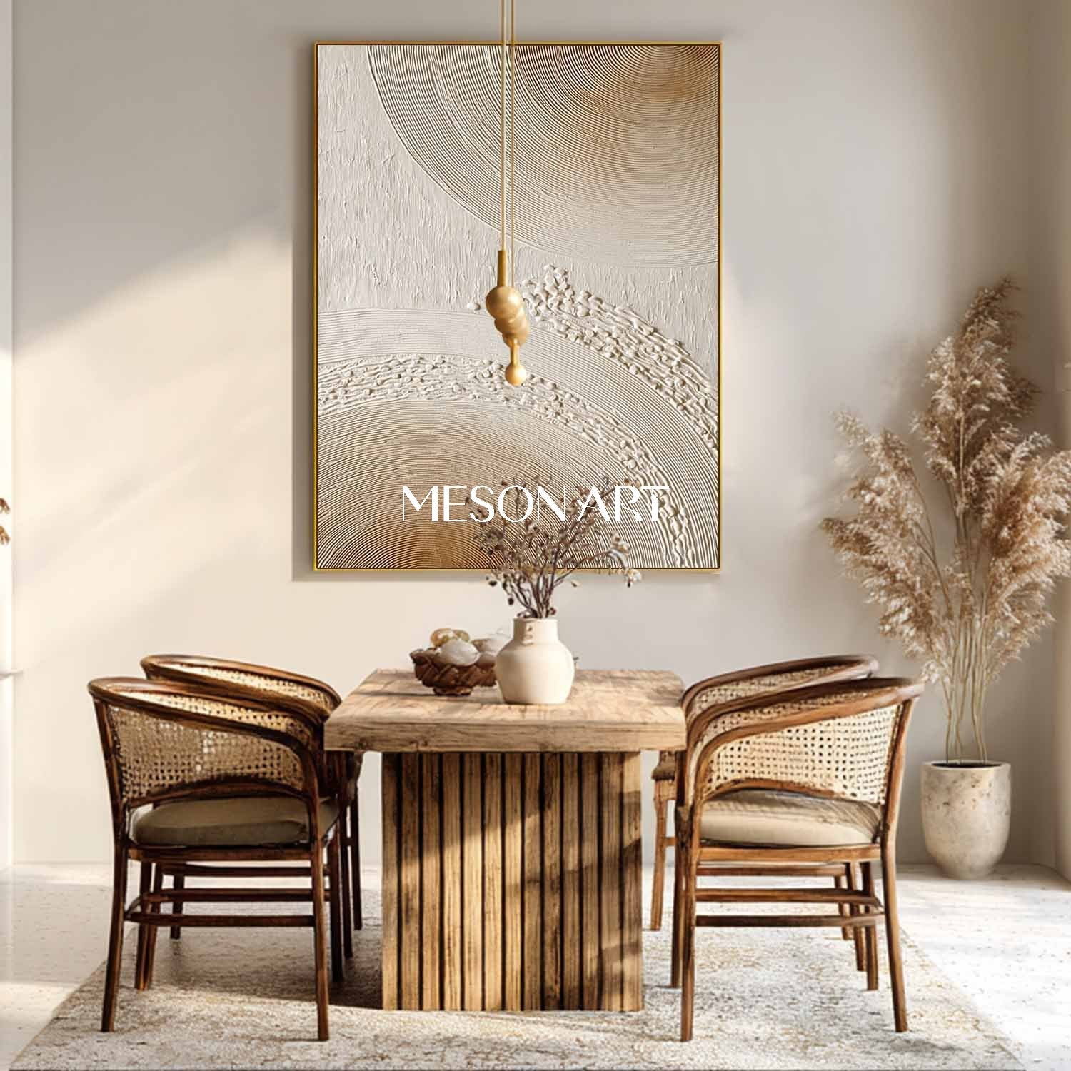 Buy Bohemian Canvas Art – Vibrant Textured Wall Art for Your Home