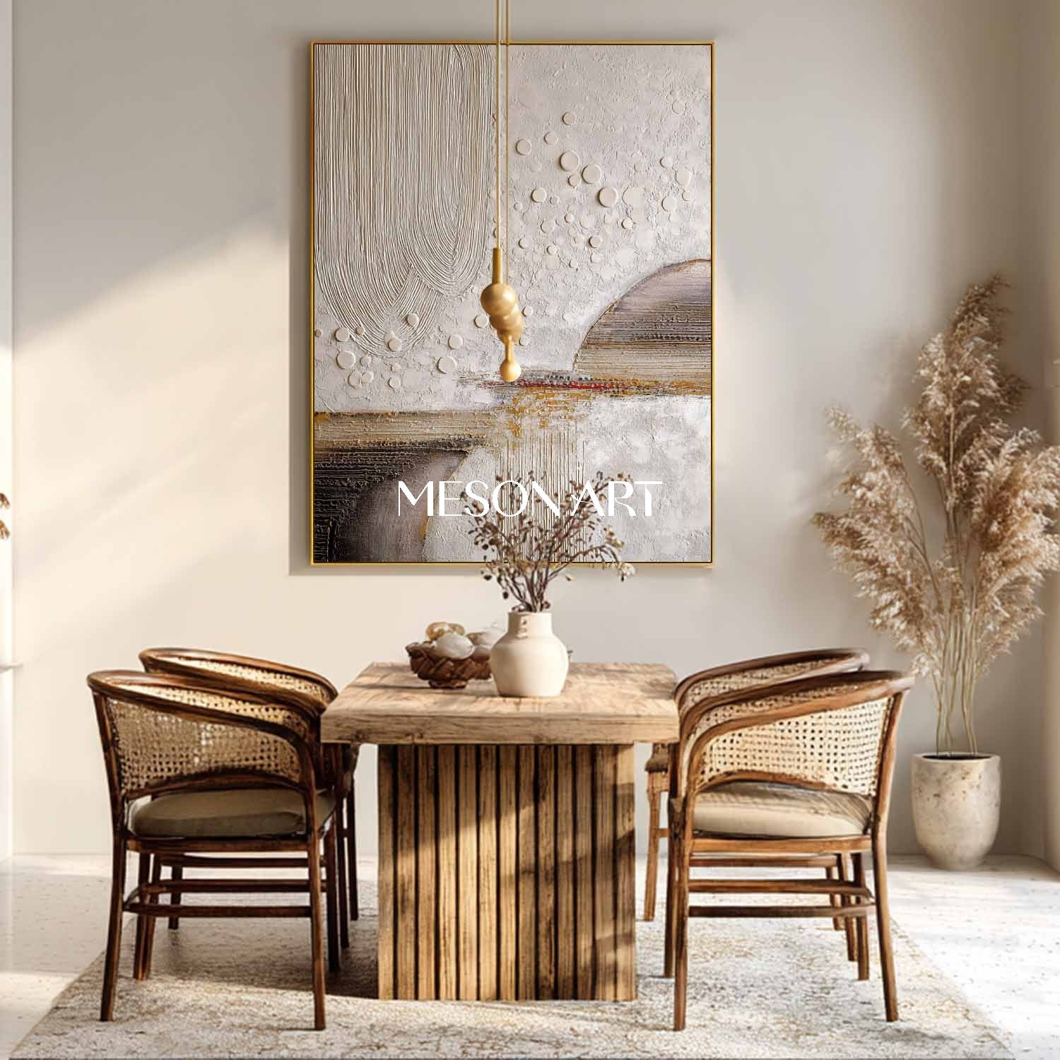 Large Bohemian Wall Art for Sale – Stunning Canvas for Modern Interiors