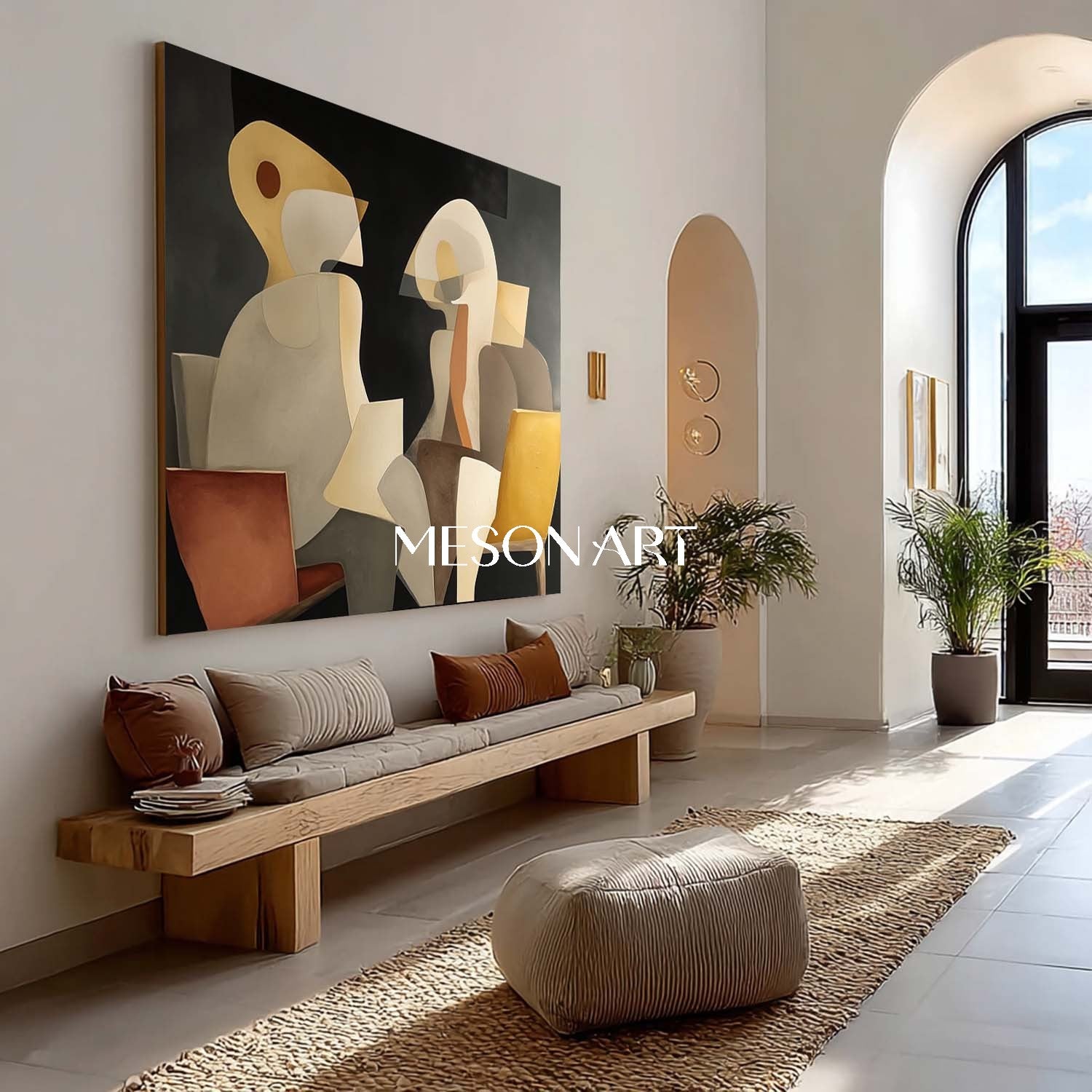 Shop Abstract Minimalist Modern Art Living Room or Bedroom Wall Decor