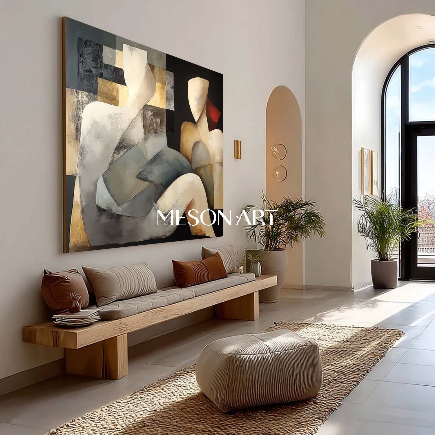 Order Big Original Abstract Art for Contemporary Living Room or Office