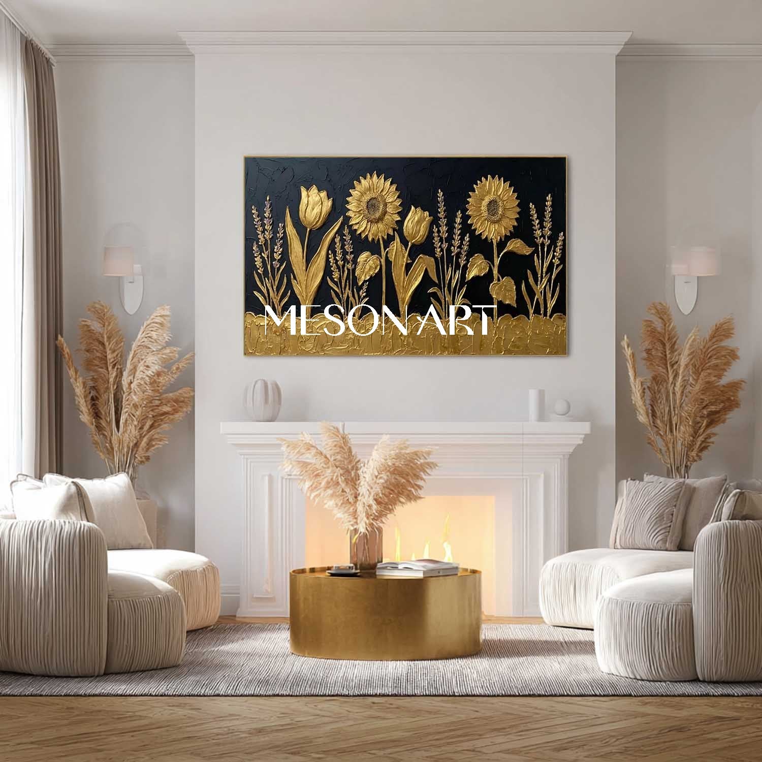 Plaster Art Texure Painting #SG591