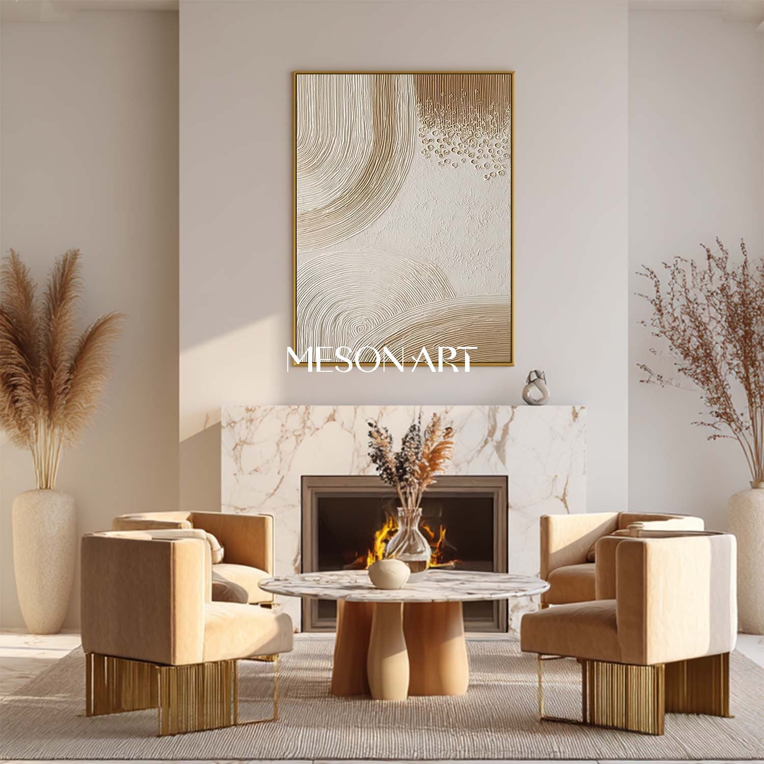 Bohemian Art for Home Decor Boho Art with Rich Colors Large Bohemian Art Canvas