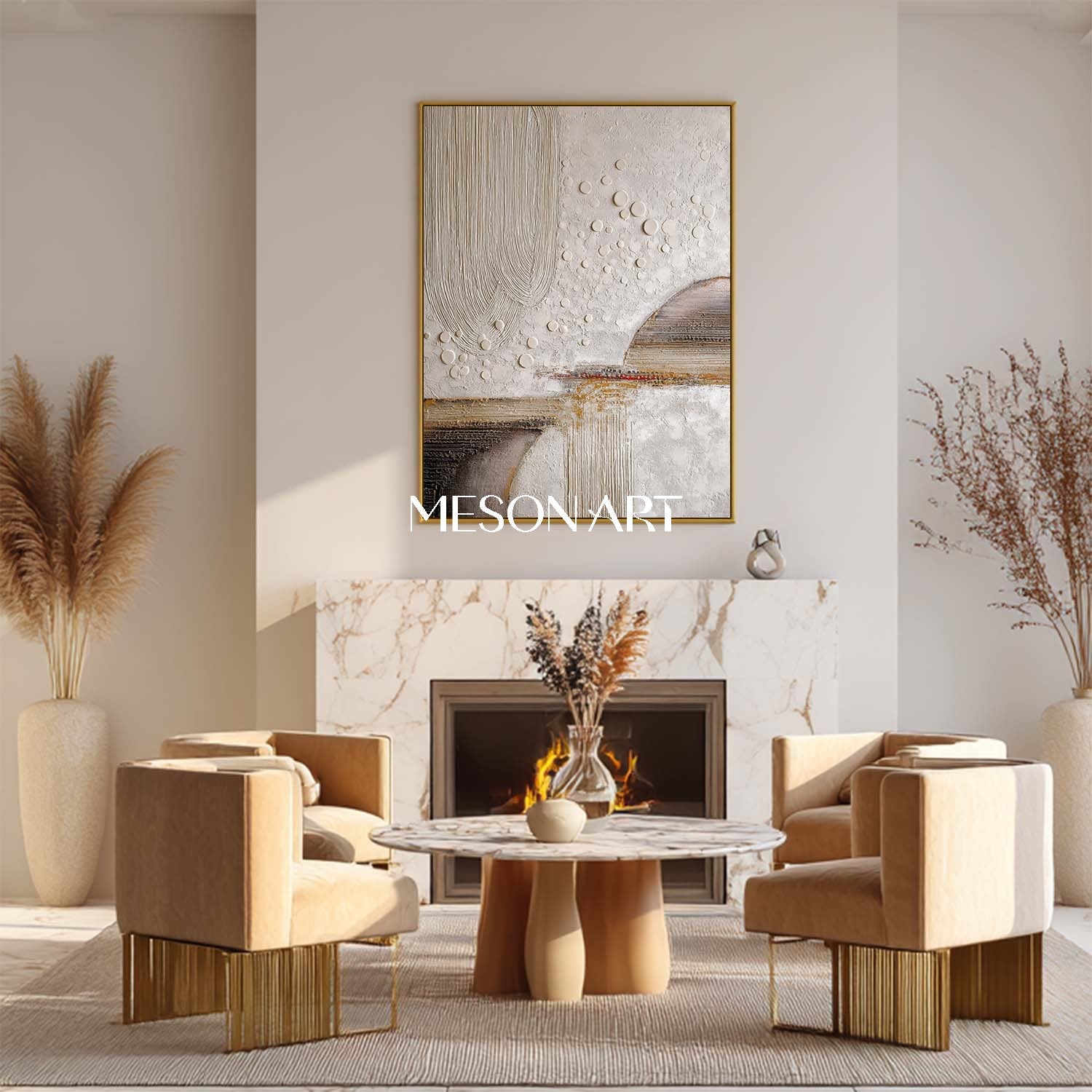 Large Bohemian Wall Art for Sale – Stunning Canvas for Modern Interiors