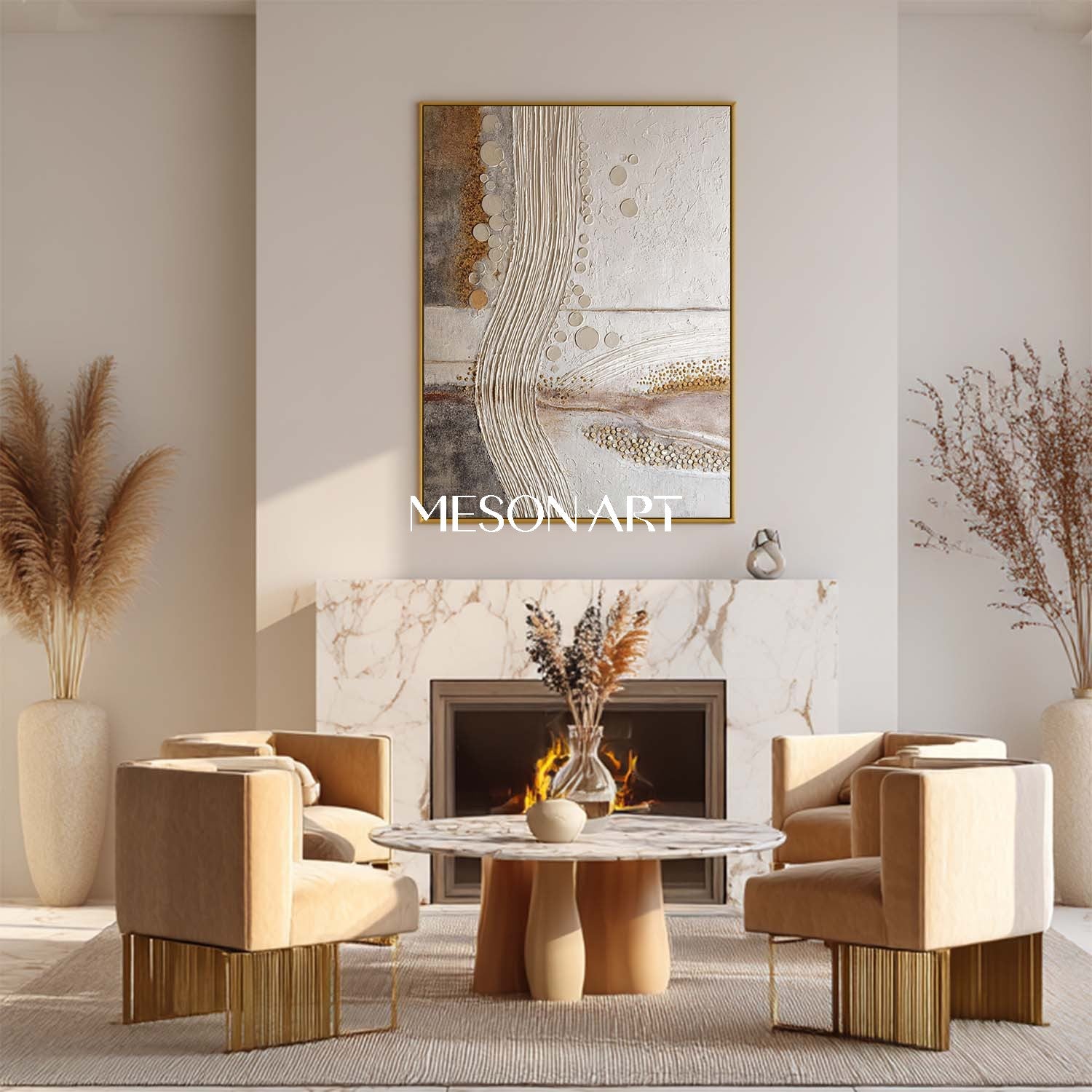 Tropical Boho Art Canvas – Colorful and Eclectic Wall Art for Modern Homes