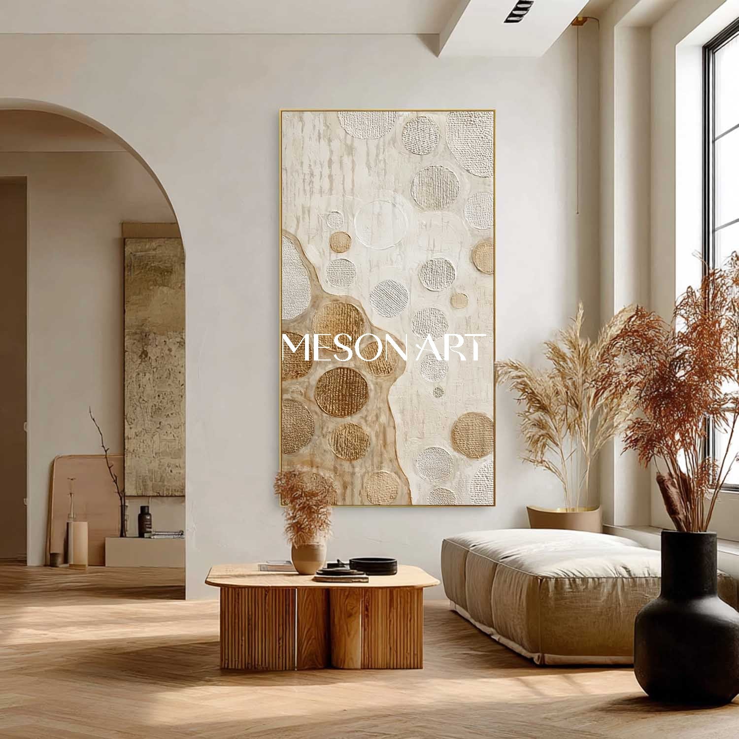 Large Bohemian Canvas Art – Perfect for Living Room Walls
