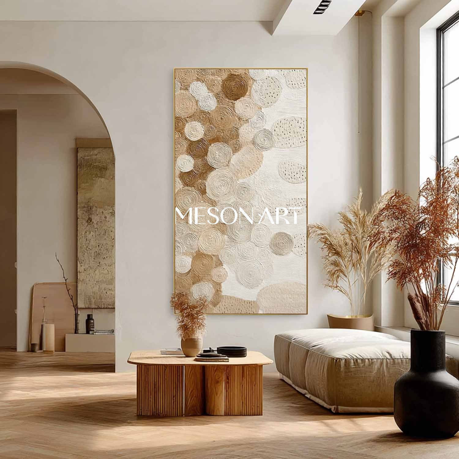 Shop Bohemian Oil Art – Unique Textured Paintings for Your Walls