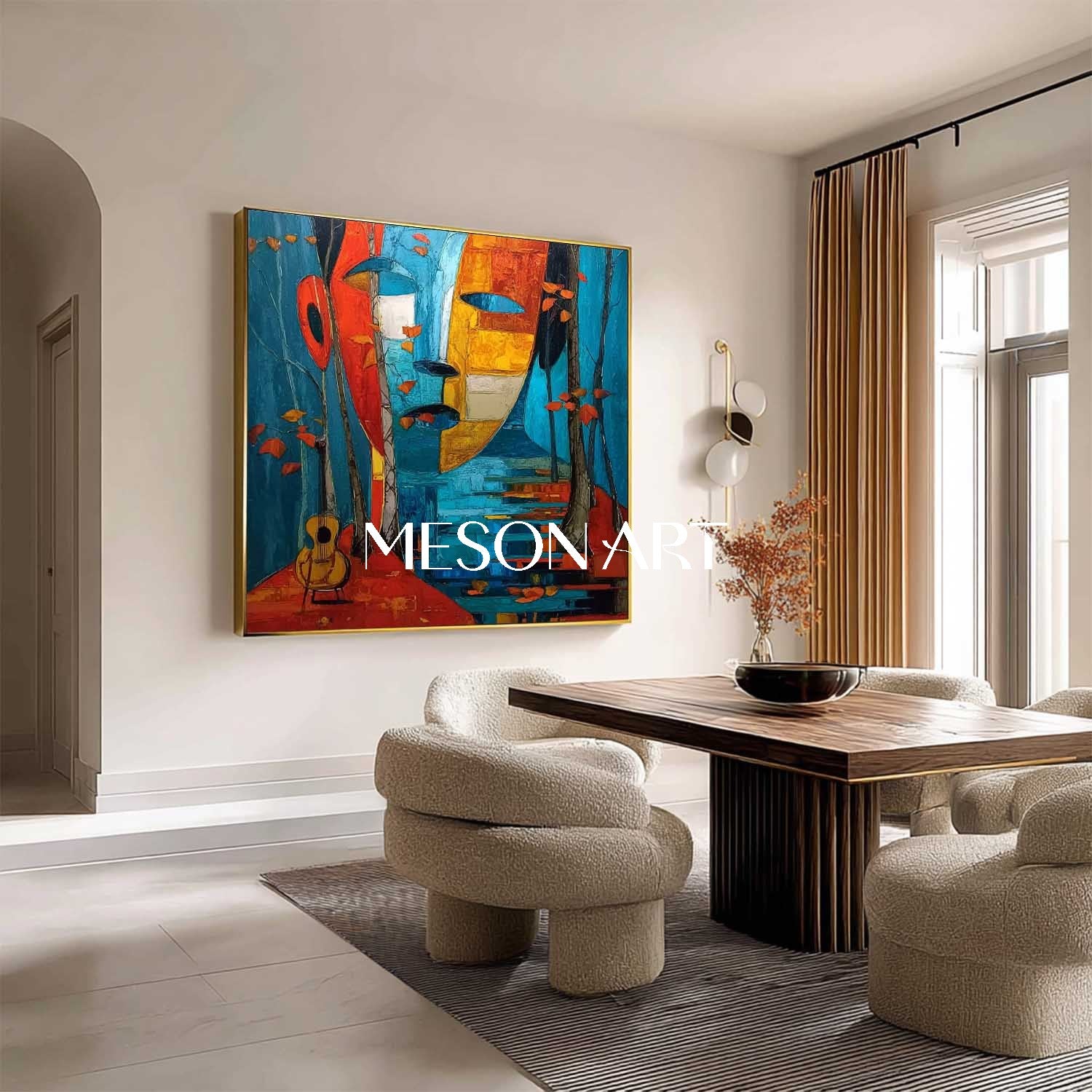 Autumn Scene Wall Art – Buy Large Canvas for Living Room and Bedroom