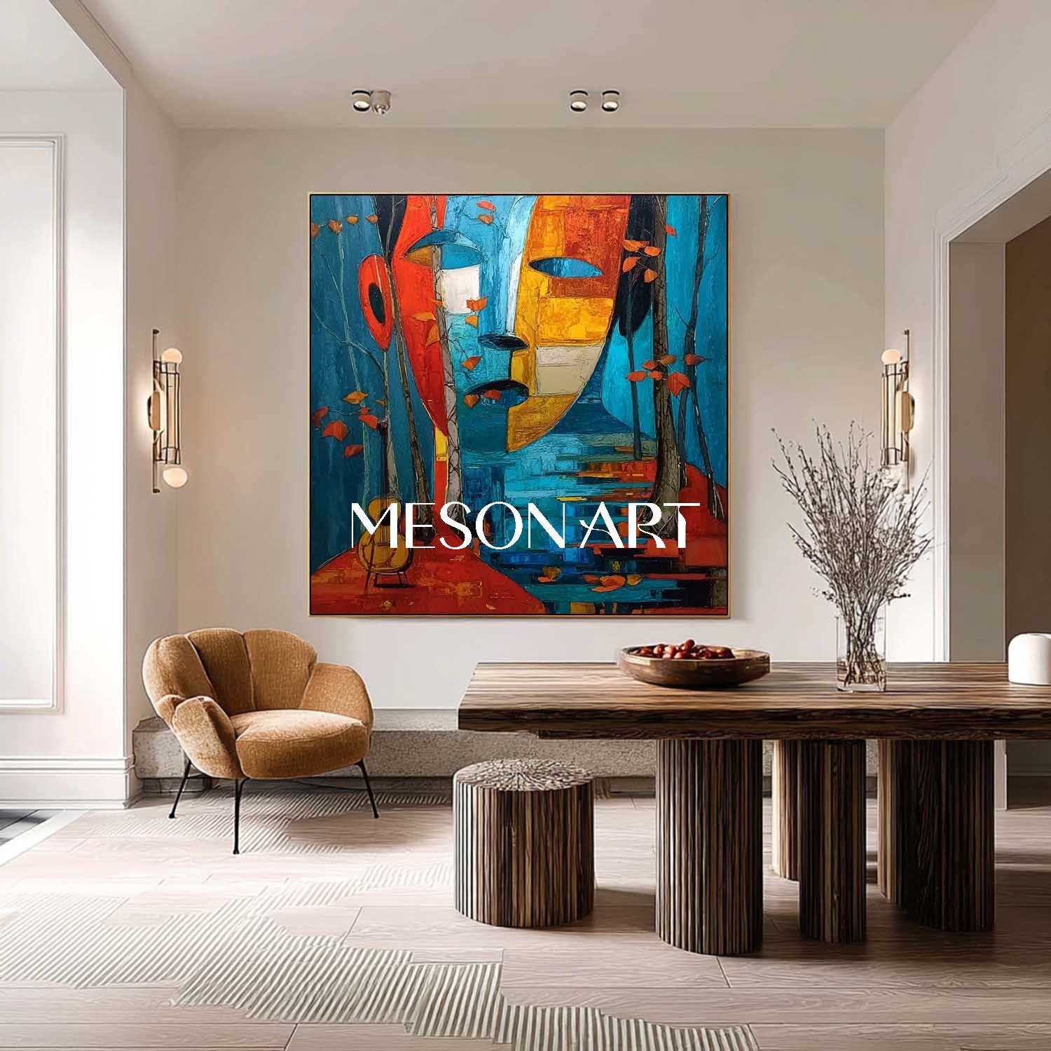Autumn Scene Wall Art – Buy Large Canvas for Living Room and Bedroom