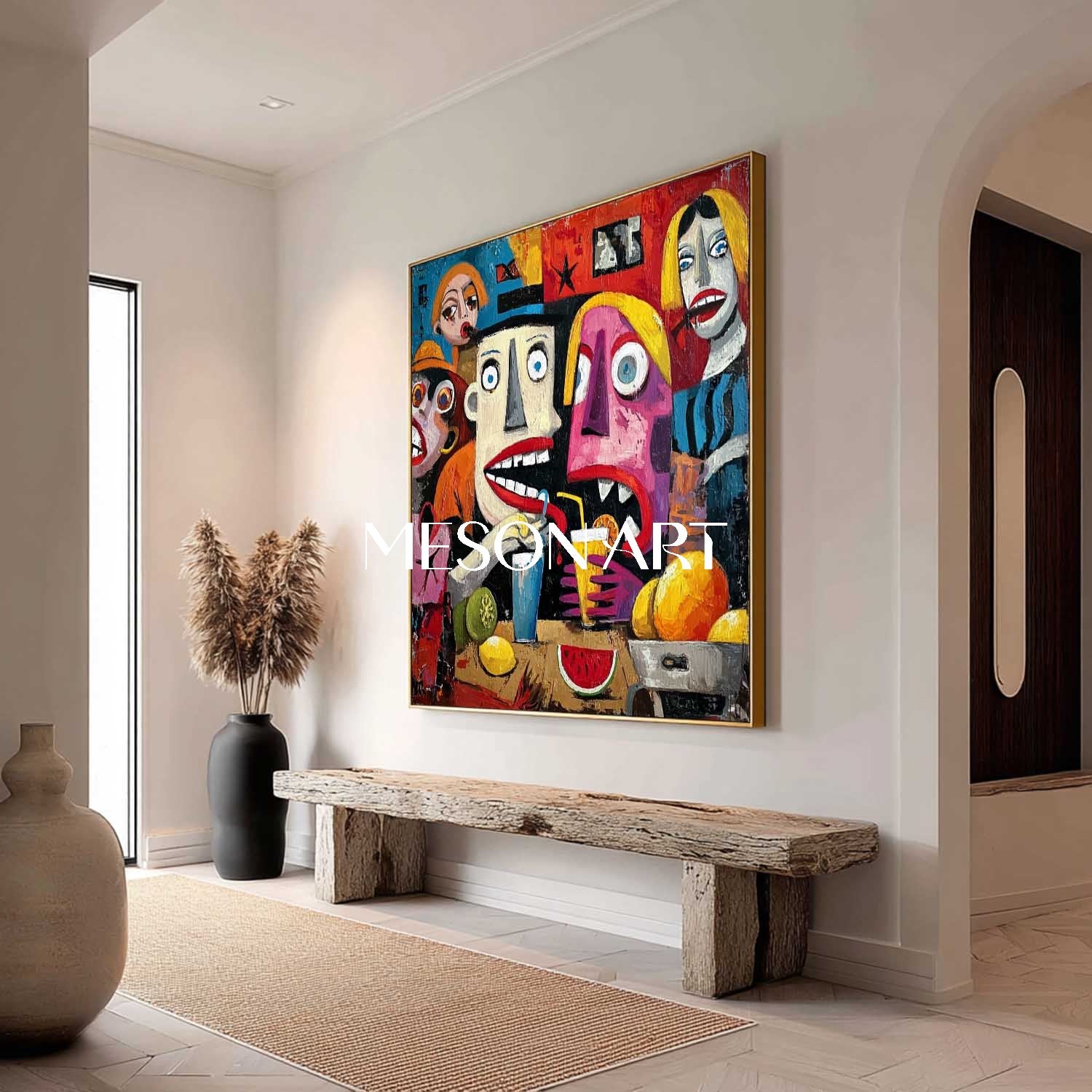 Shop Pop Art Wall Canvas – Bold and Colorful Art for Home or Restaurant