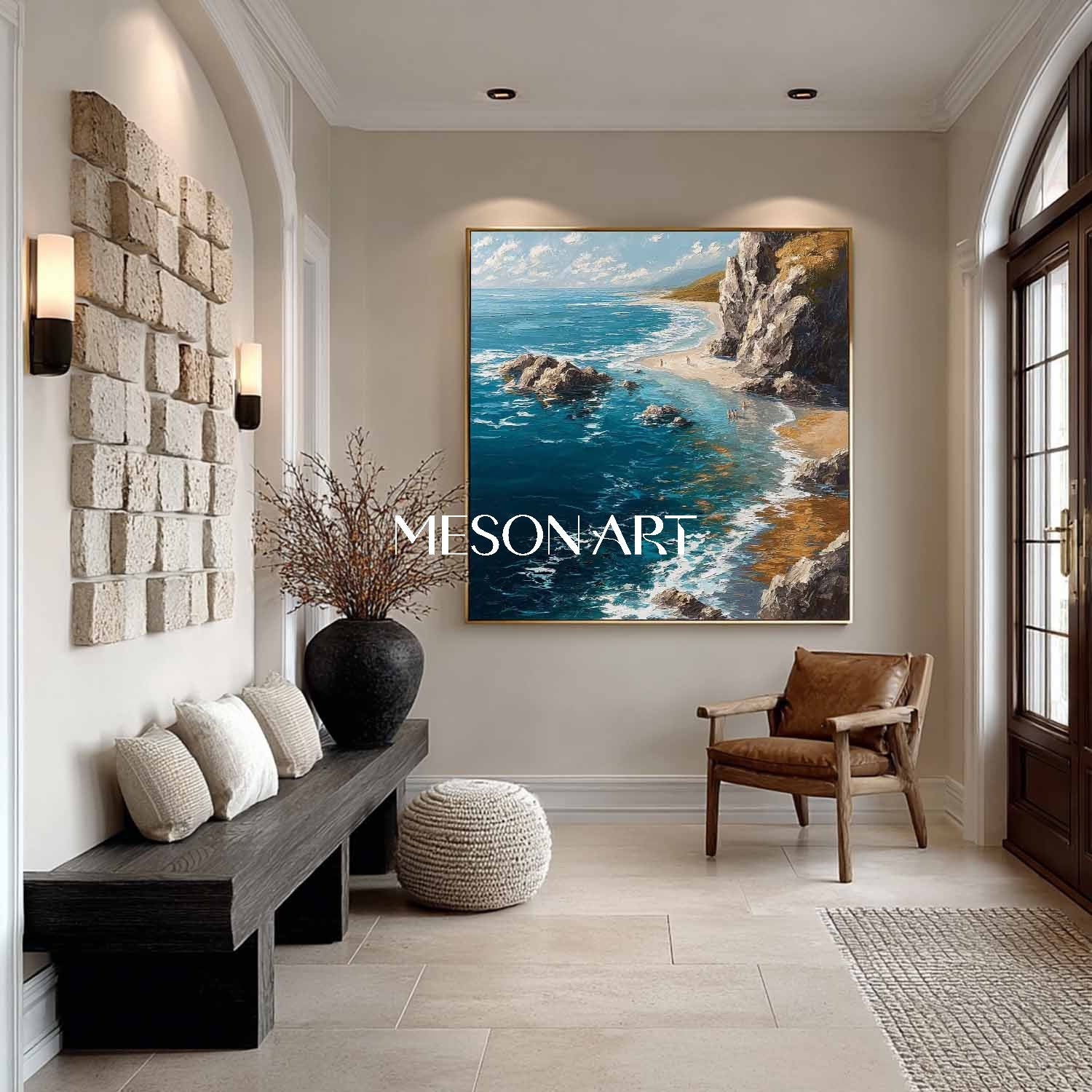 Buy Beach Wall Art Online Modern Beach Canvas Art Coastal Living Room Decor Ocean Wall Art