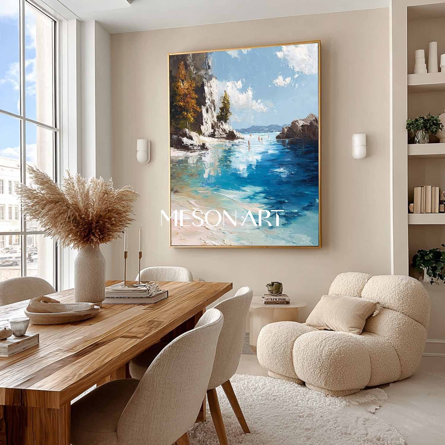 Coastal Artwork For Hallway Buy Beach Wall Art Online Blue Ocean Wall Art Sea Wall Painting