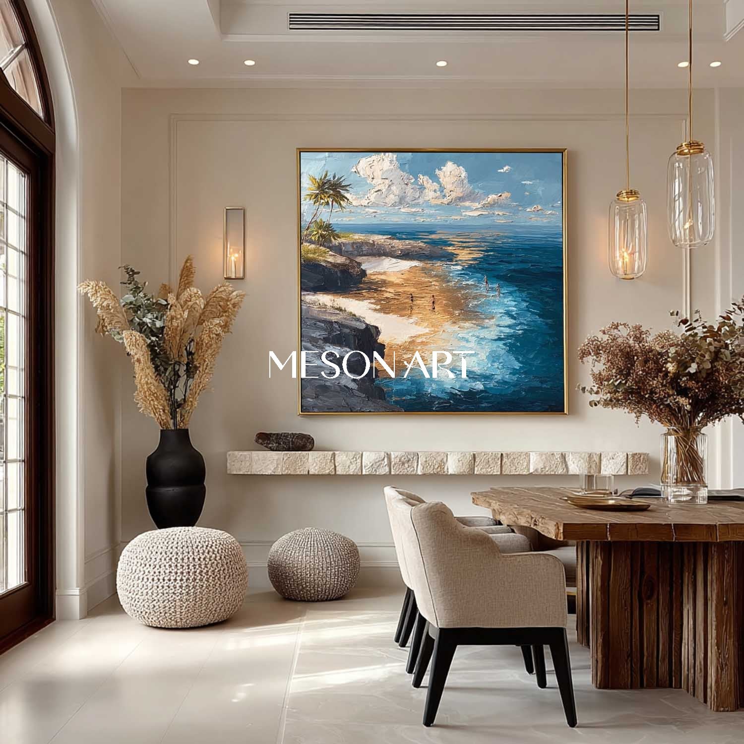 Seaside Holiday Painting Best Coastal Wall Art 2025 Beach Wall Decor For Bathroom