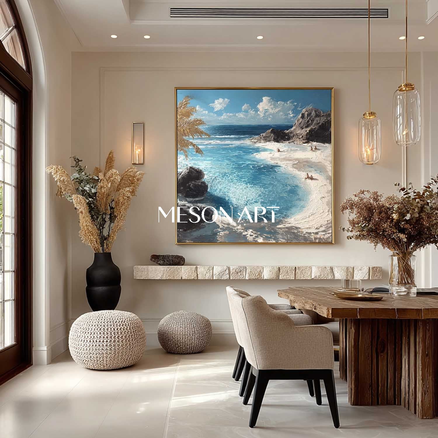 White Beach Wall Art Modern Coastal Canvas Art For Sale Beach Wall Decor For Bathroom