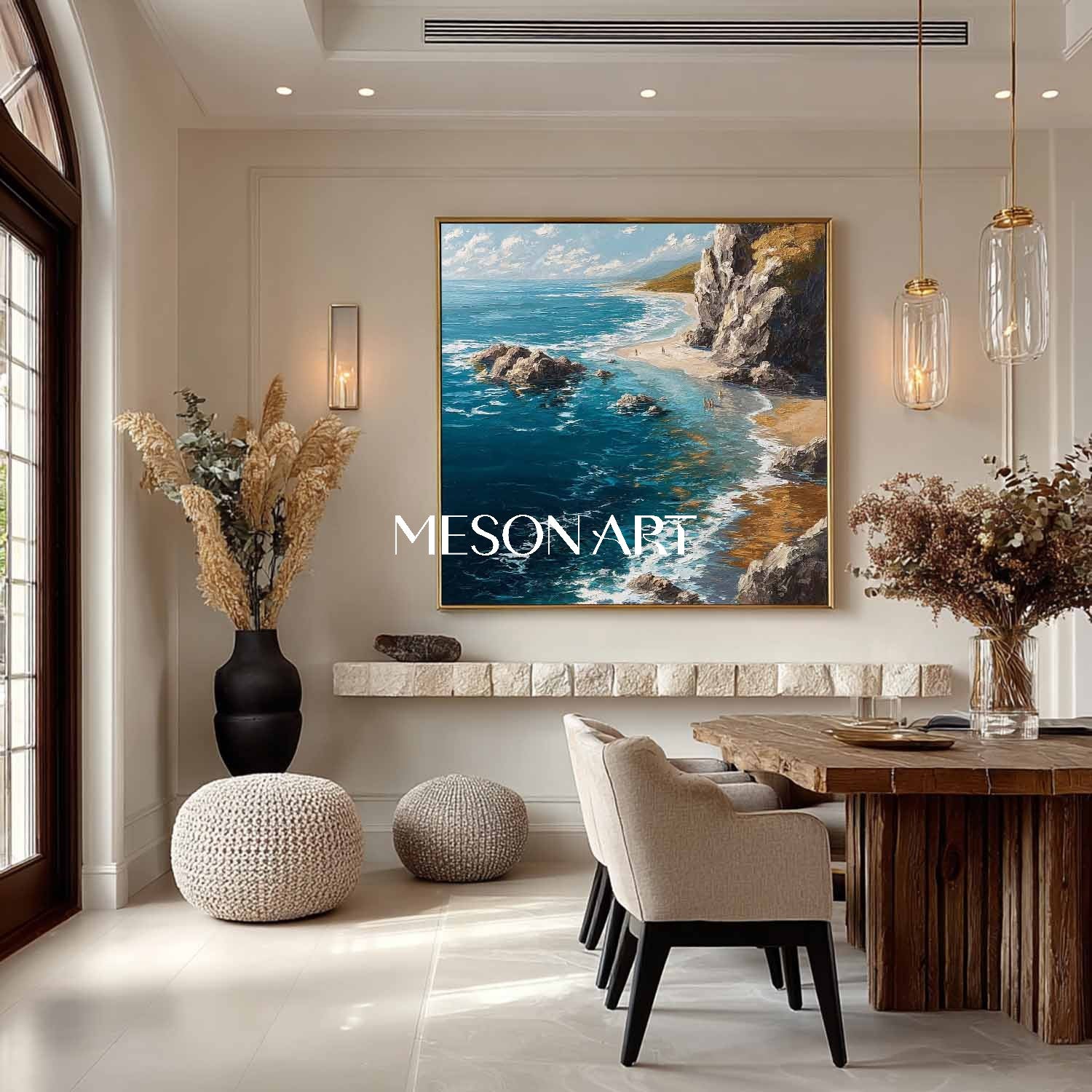 Buy Beach Wall Art Online Modern Beach Canvas Art Coastal Living Room Decor Ocean Wall Art