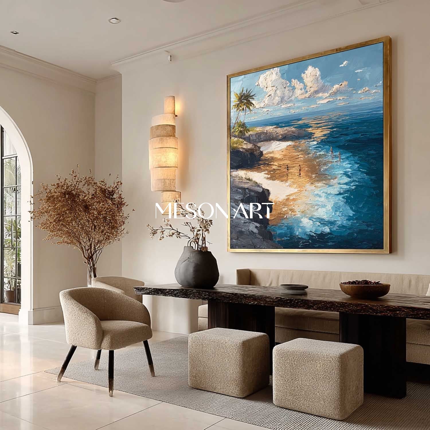 Seaside Holiday Painting Best Coastal Wall Art 2025 Beach Wall Decor For Bathroom