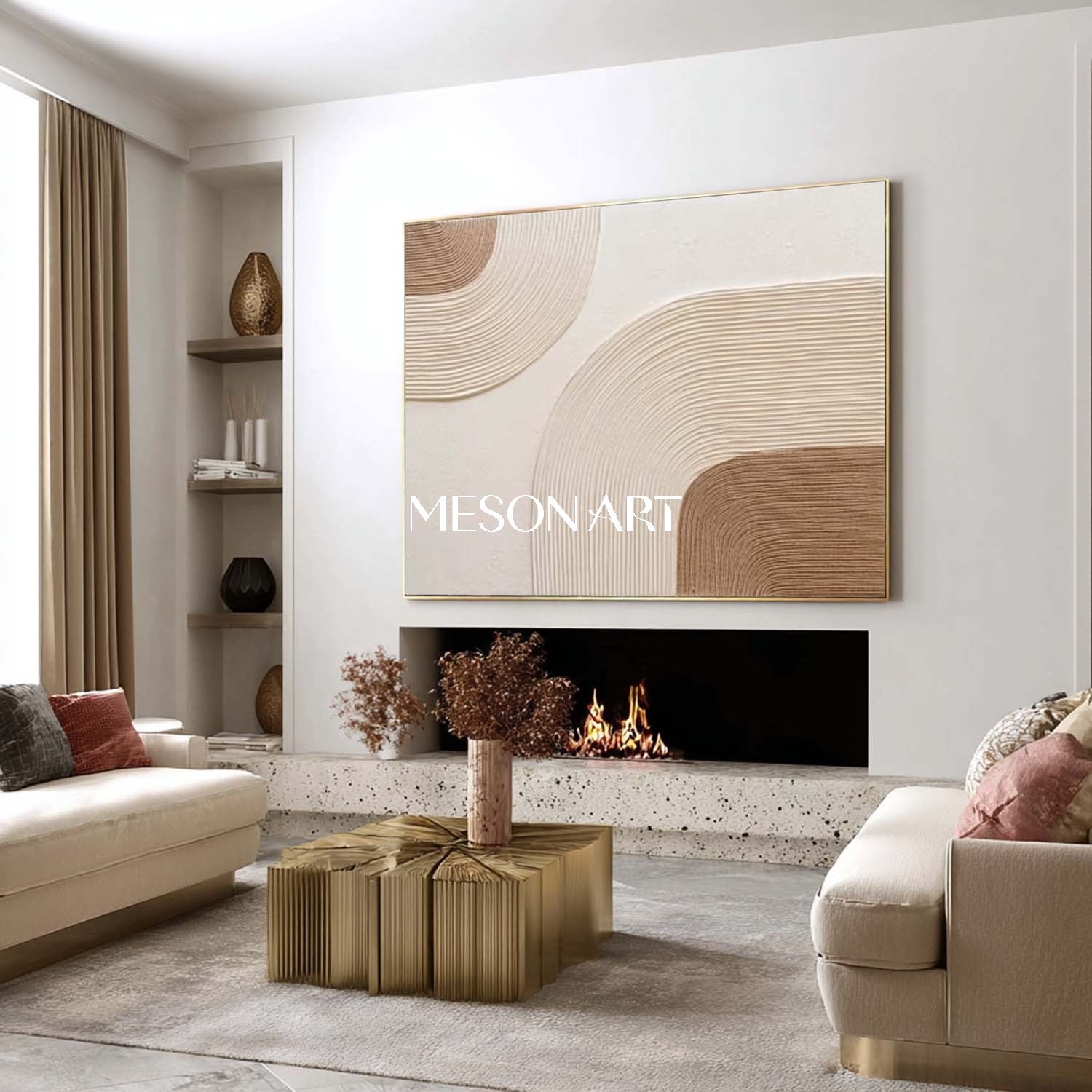 Shop Large Bohemian Art – Stunning Canvas for Your Living Room